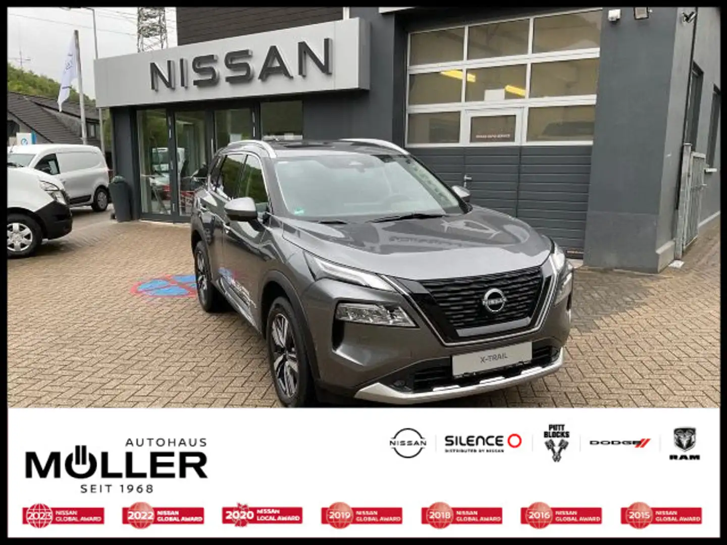Nissan X-Trail Tekna+ 1.5 VC-T e-Power 204PS Leder PGD Grijs - 1