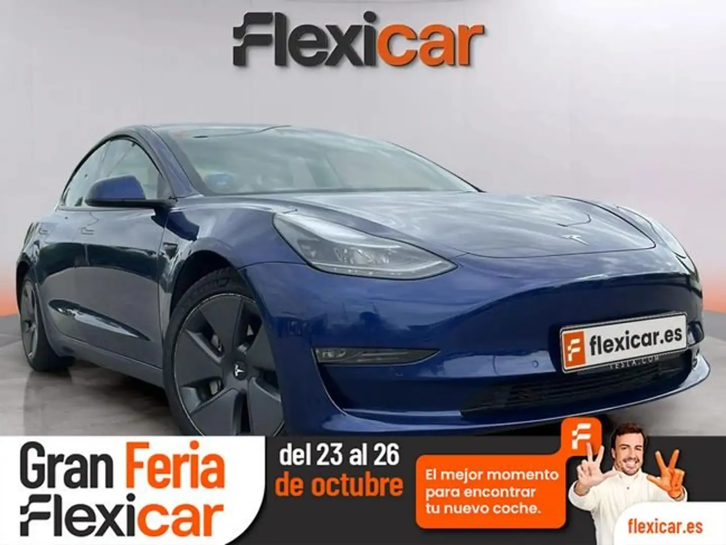 Tesla Model 3 Standard RWD Plus Bleu - 1