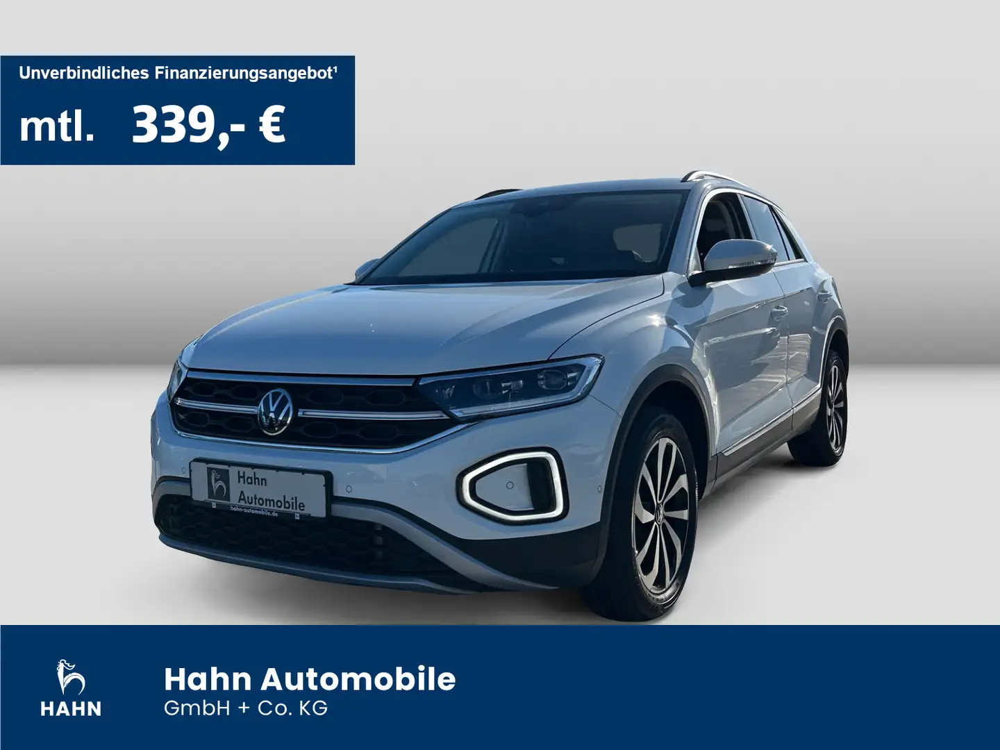 Volkswagen T-Roc 2.0TDI DSG Style AHK Cam Leder Matrix Navi Weiß - 1
