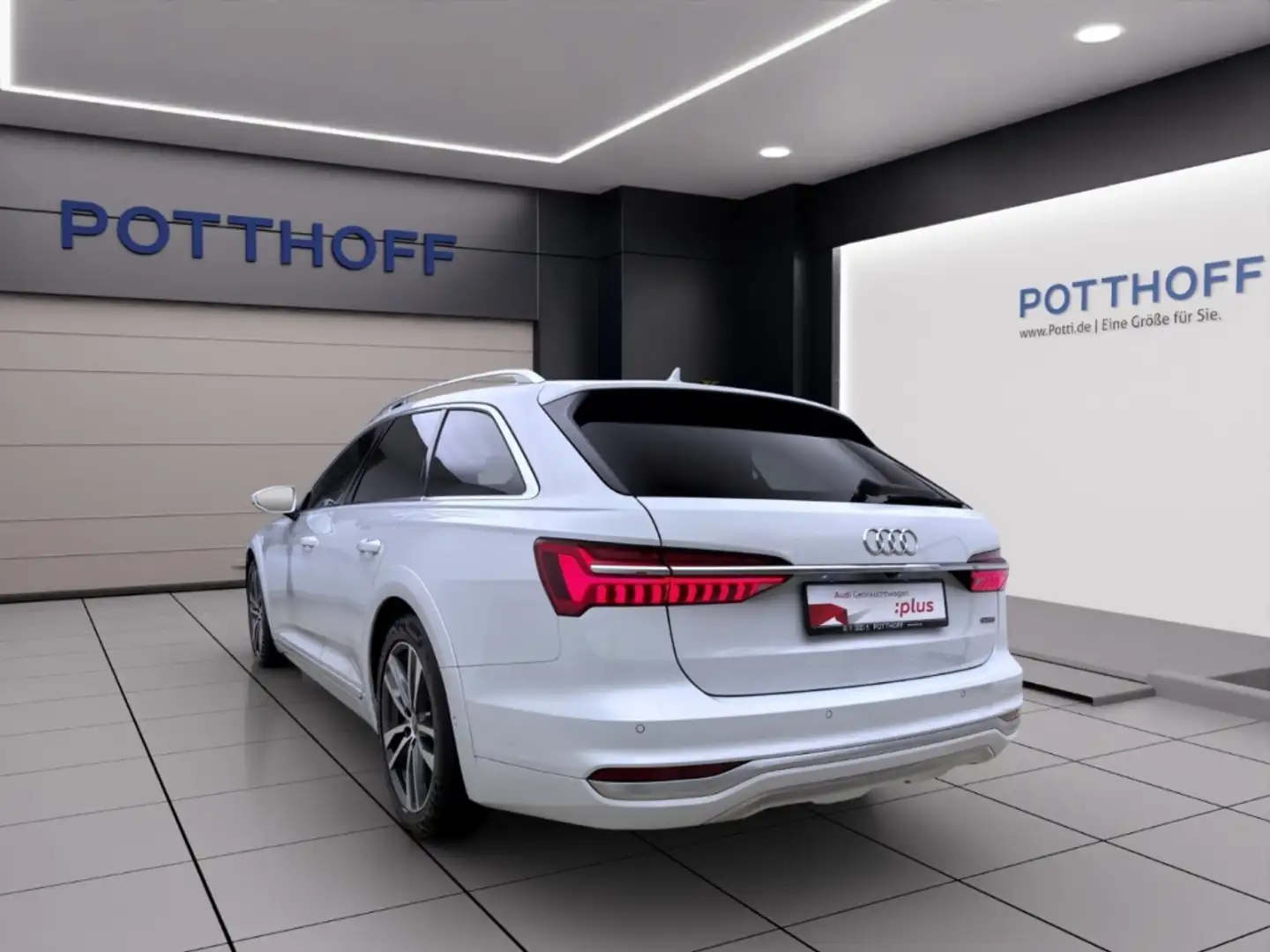 Audi A6 allroad 50 TDI Q MATRIX NAVI eKLAPPE STDHZG AHK Weiß - 2