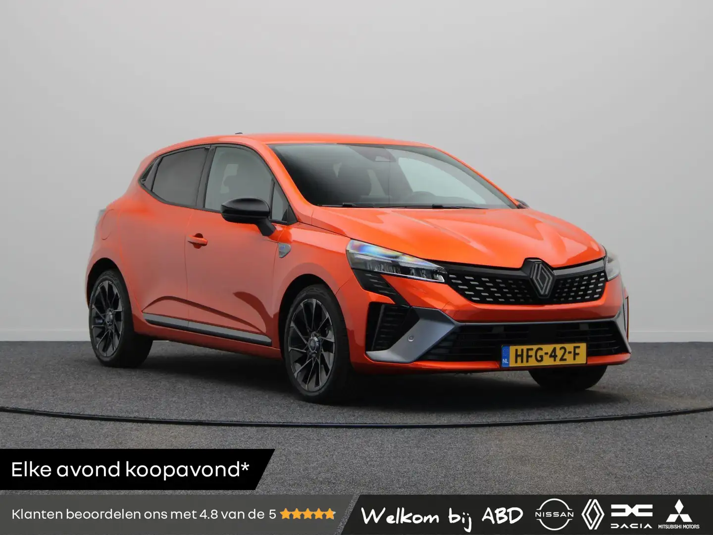 Renault Clio 90pk TCe esprit Alpine | Stoel- en stuurwielverwar Oranje - 1