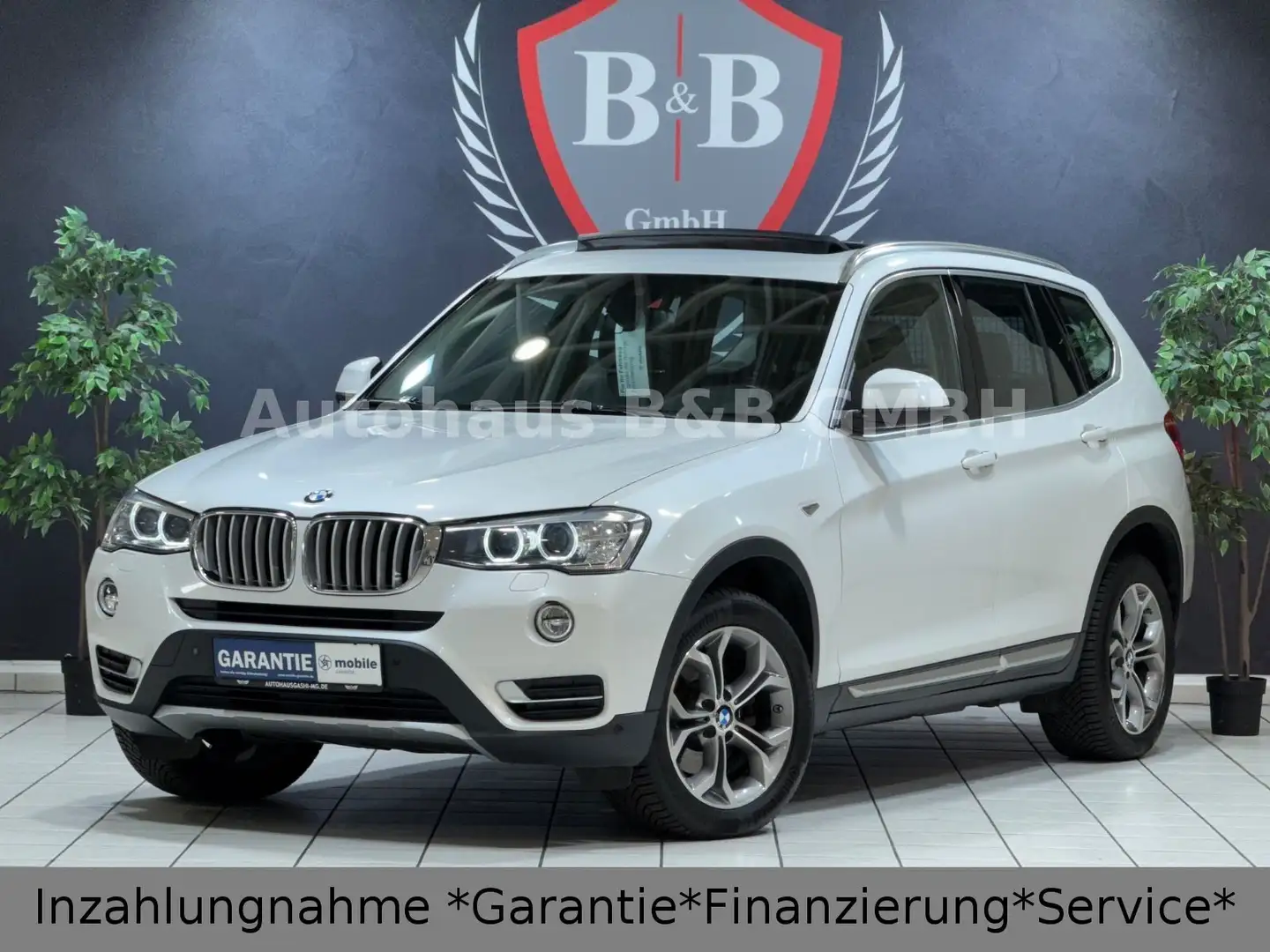 BMW X3 *Sport*X-Drive 20d*Automatik*Panorama*AHK*ATM Blanc - 2