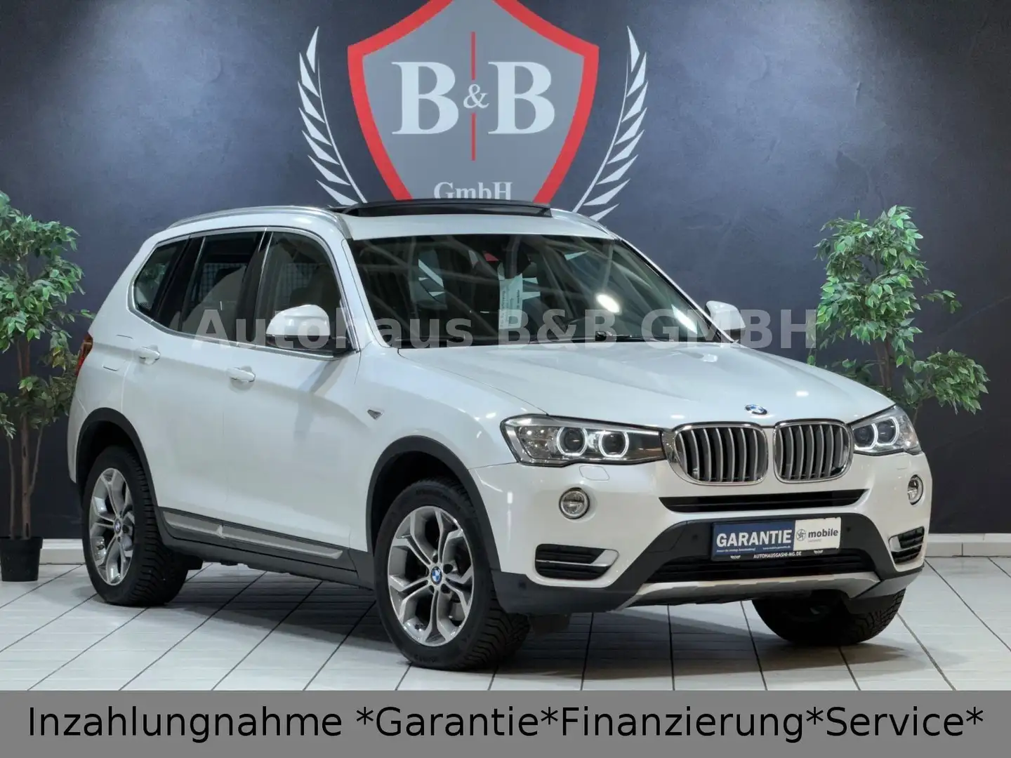 BMW X3 *Sport*X-Drive 20d*Automatik*Panorama*AHK*ATM Blanc - 1