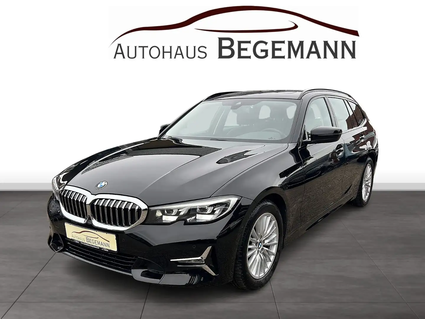 BMW 320 d Luxury LEDER/PANO/360°/AMB.LICHT Zwart - 1