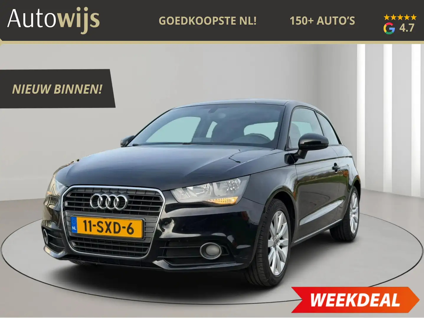 Audi A1 1.2 TFSI Connect|NL AUTO|NAVI|Trekhaak|LM-VELG Zwart - 1