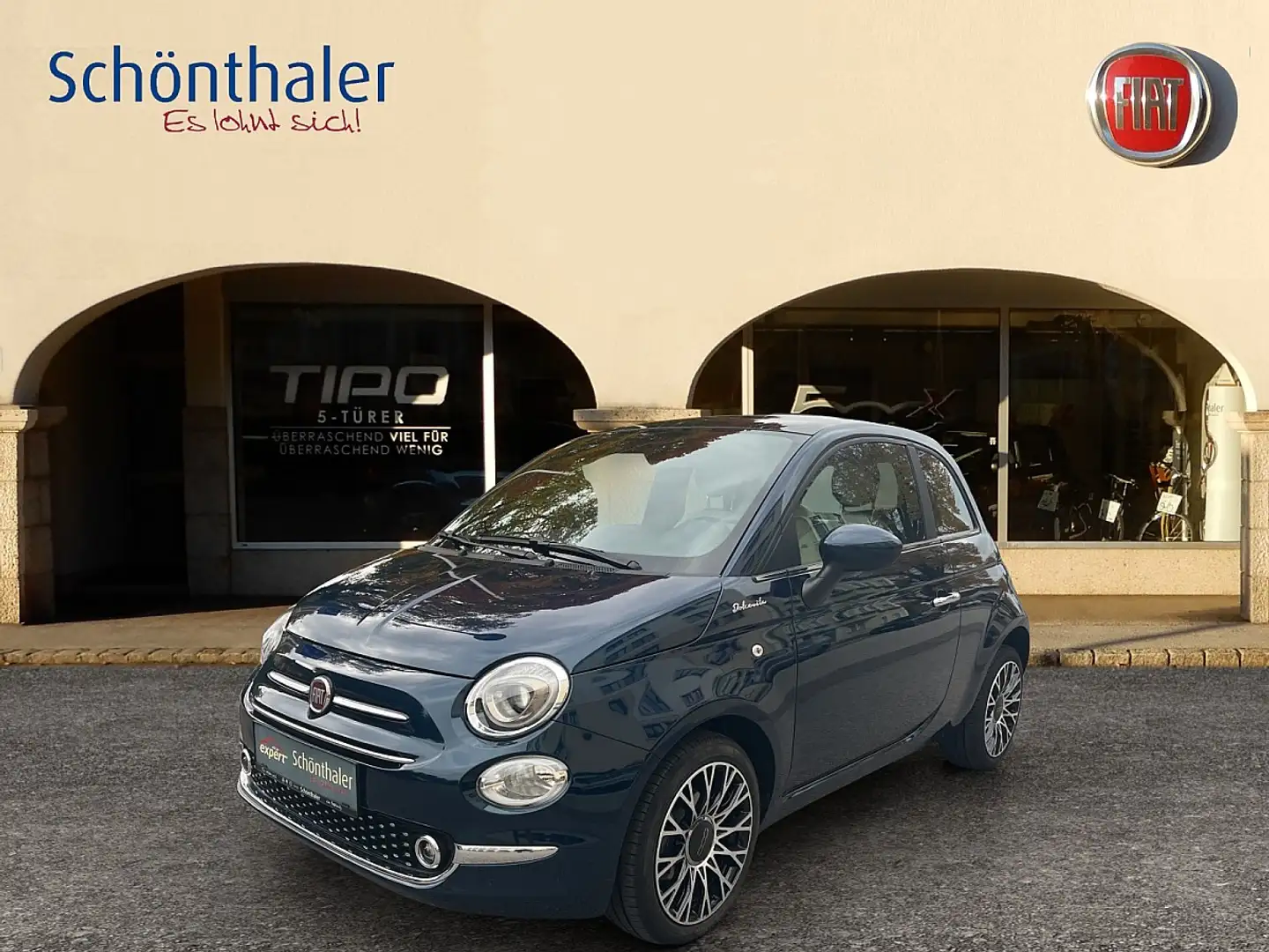 Fiat 500 FireFly Hybrid 70 Dolcevita Plus Blau - 1