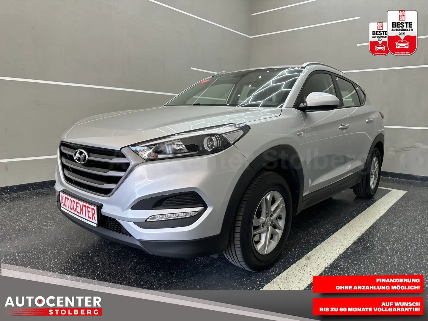 Hyundai TUCSON blue Classic 2WD "NAVI-SITZH-CAM-MULTI" Silber - 1