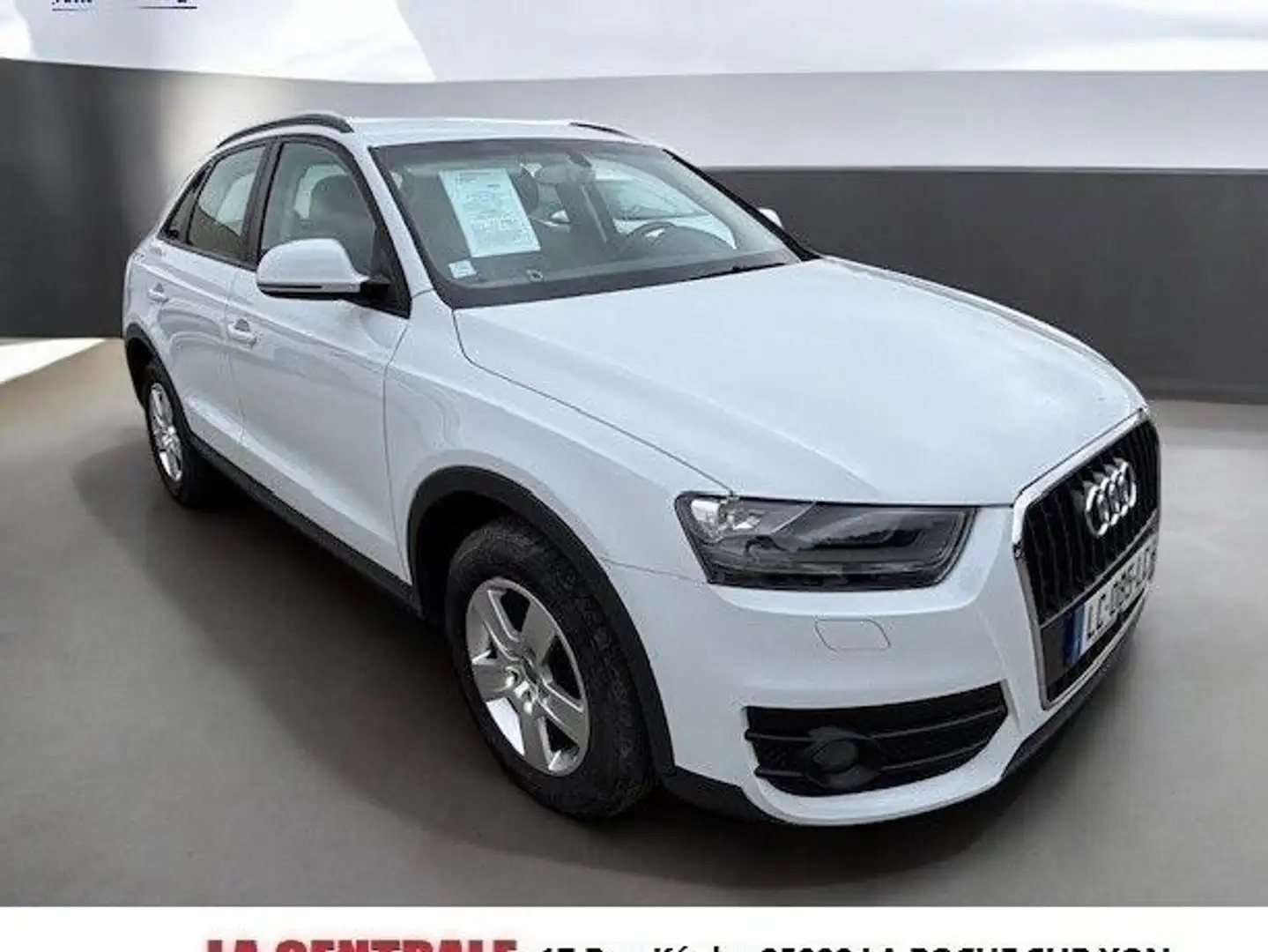 Audi Q3 Q3 2.0 TDI 140 ch Quattro Attraction Blanc - 1