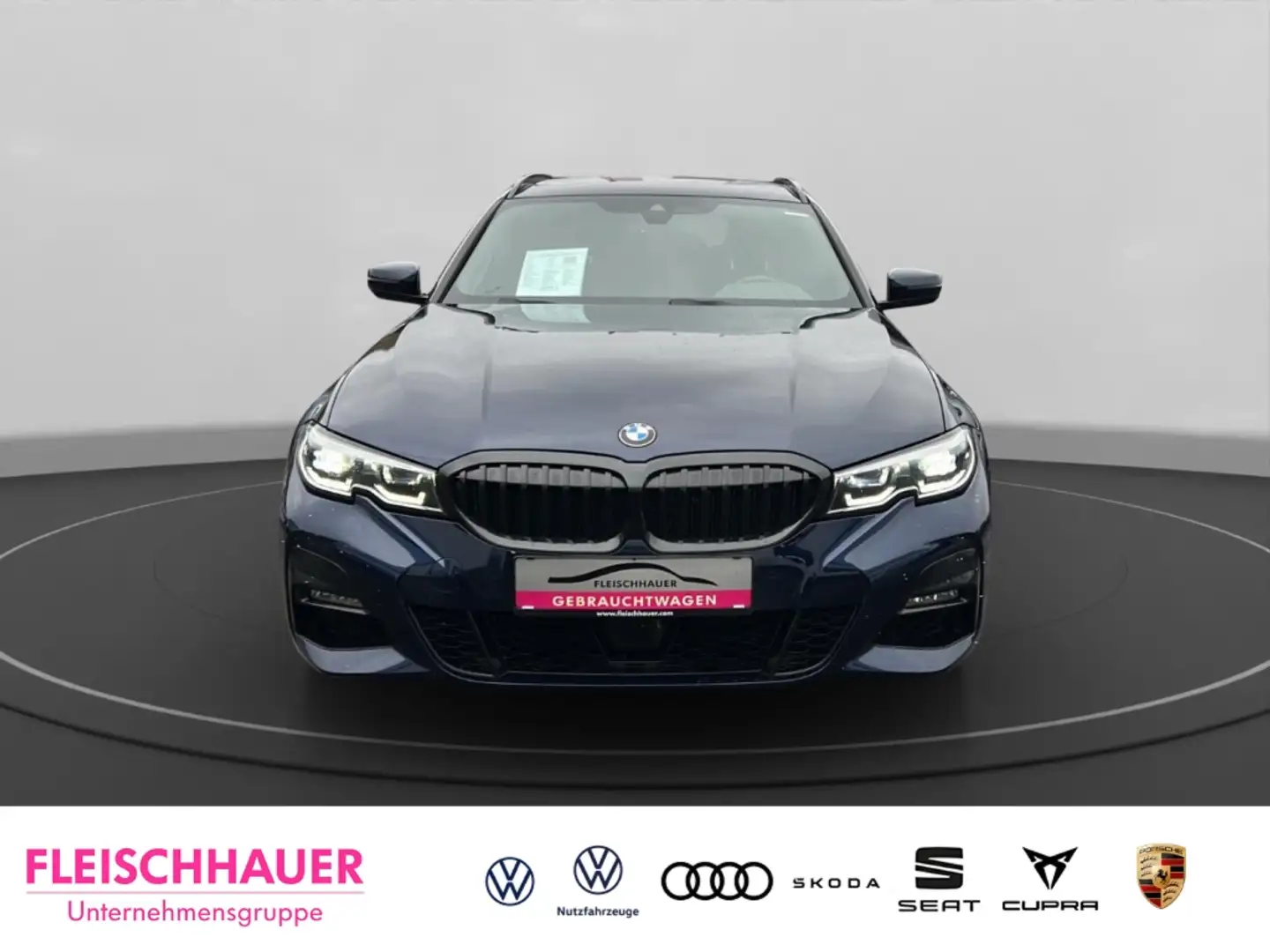 BMW 320 xDrive M Sport Touring automatik+AHK+SHZ+LED Bleu - 2