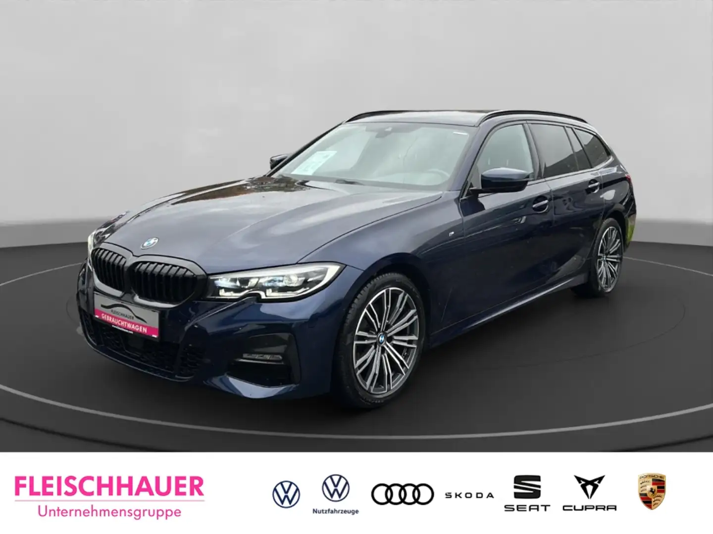 BMW 320 xDrive M Sport Touring automatik+AHK+SHZ+LED Bleu - 1