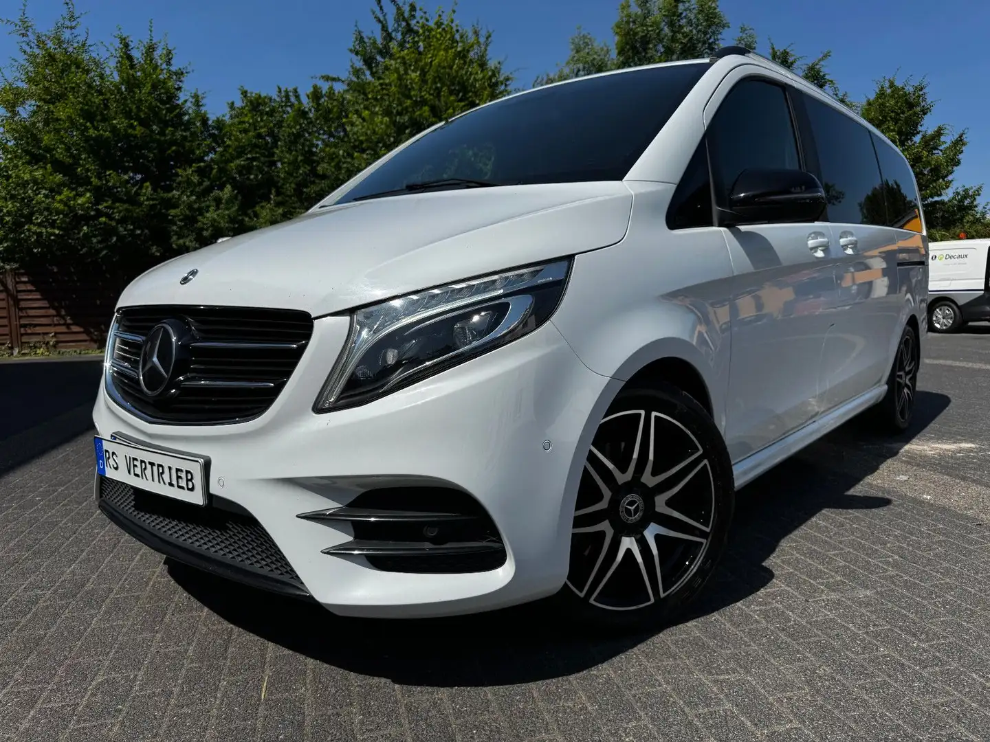 Mercedes-Benz V 250 d lang 7G-Edition-NAVI+DISTRONIC+AMG LINE Blanc - 1