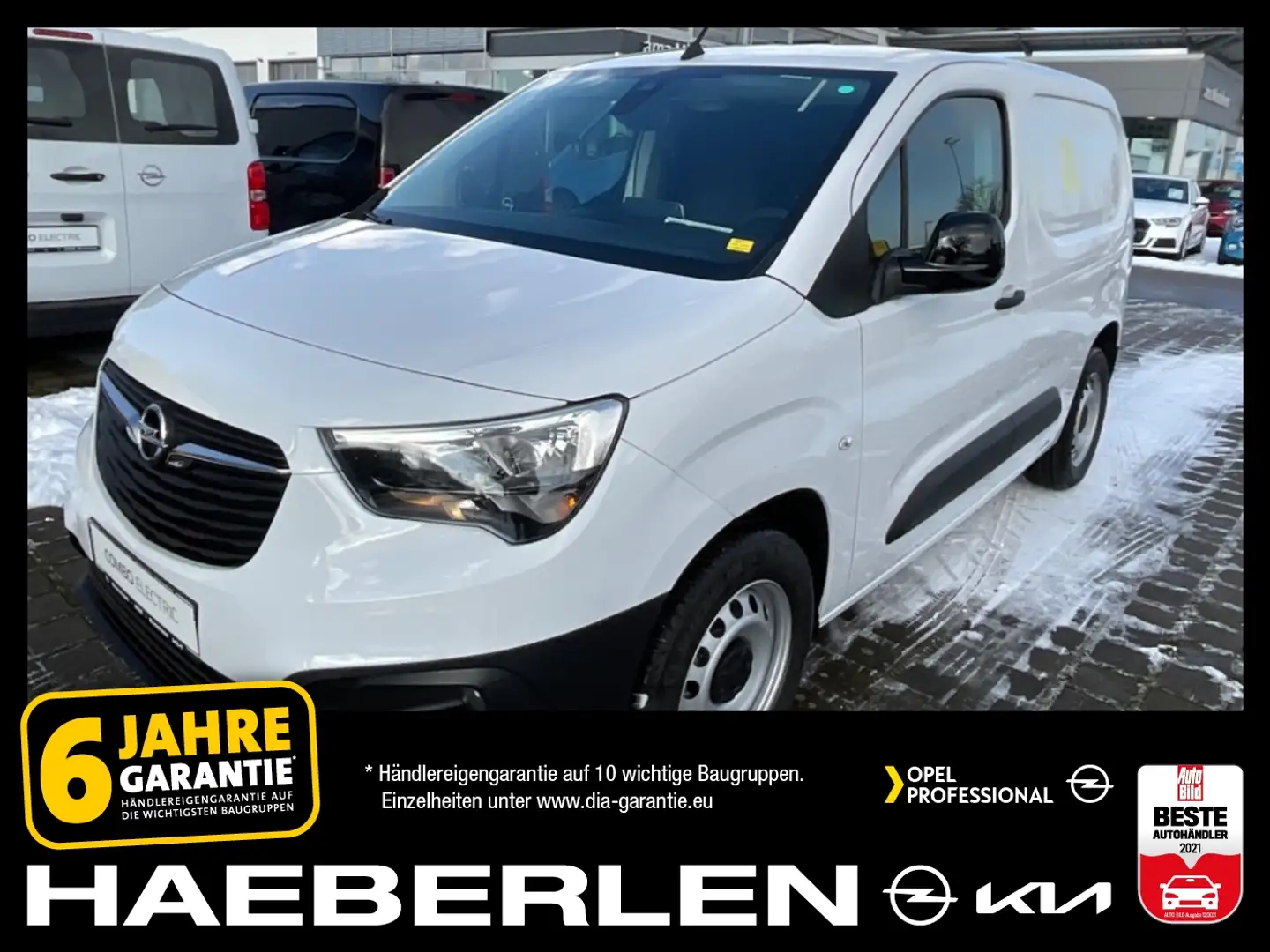 Opel Combo Cargo-e *Holzboden*Kamera*Sitzheizung*DAB+ Weiß - 1