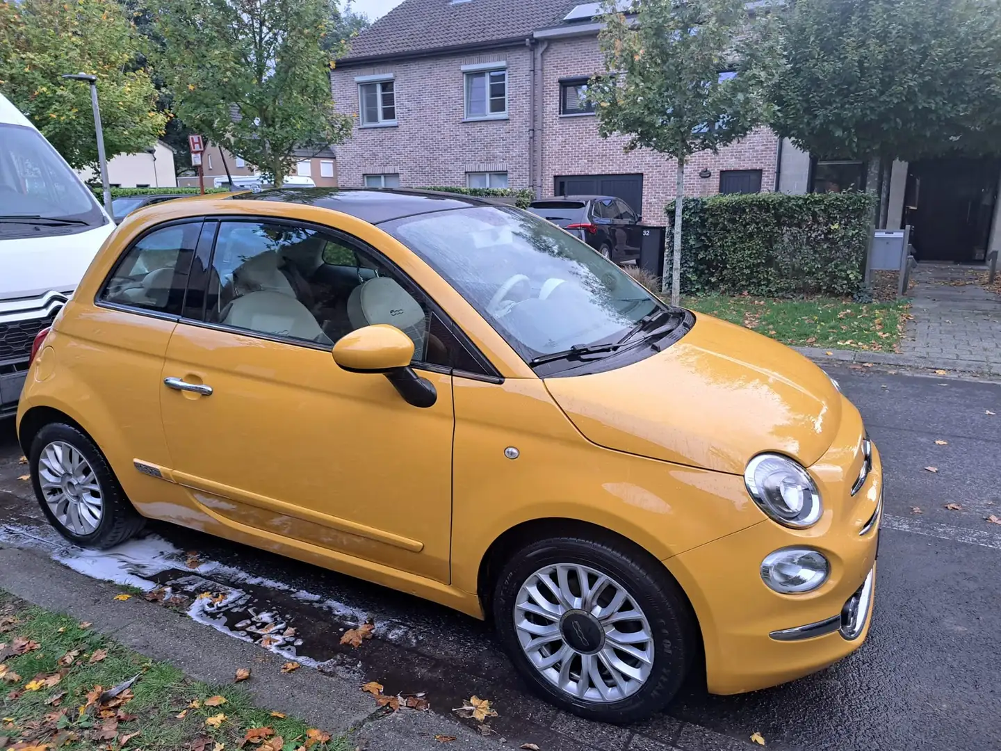Fiat 500 500 1.2 Pop Jaune - 2