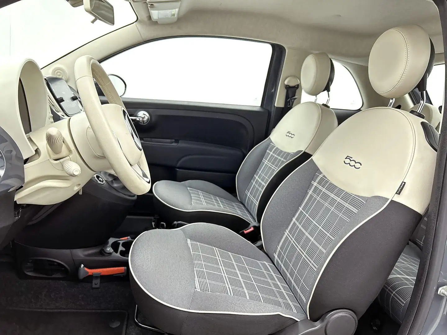 Fiat 500 1.0 Hybrid Lounge | Apple Carplay/Android Auto | P Gris - 2