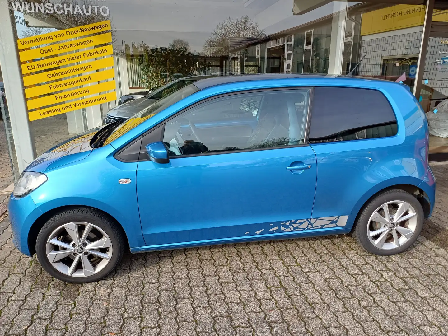 Skoda Citigo Citigo 1.0 MPI FUN LM SZH nur 37Tkm Blau - 2