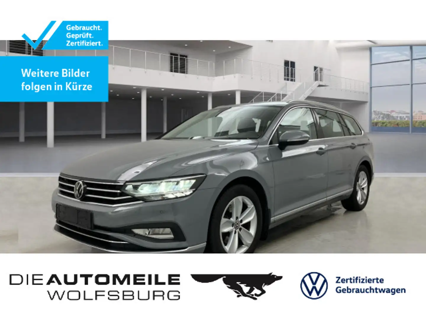Volkswagen Passat Variant 2.0TDI 4M DSG Elegance STANDHZ/AH Grau - 1