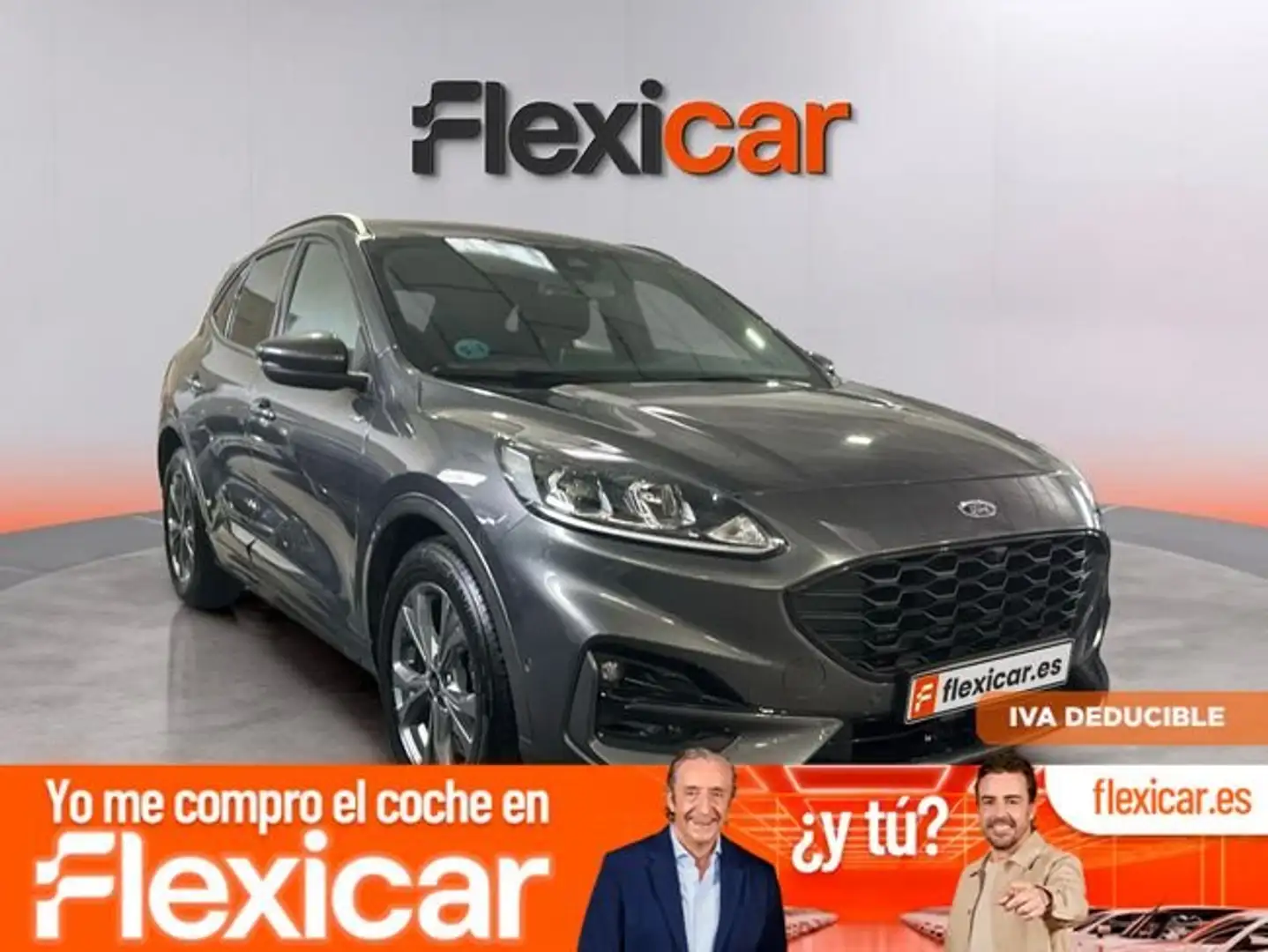 Ford Kuga 2.0 EcoBlue ST-Line FWD 120 Aut. Gris - 1