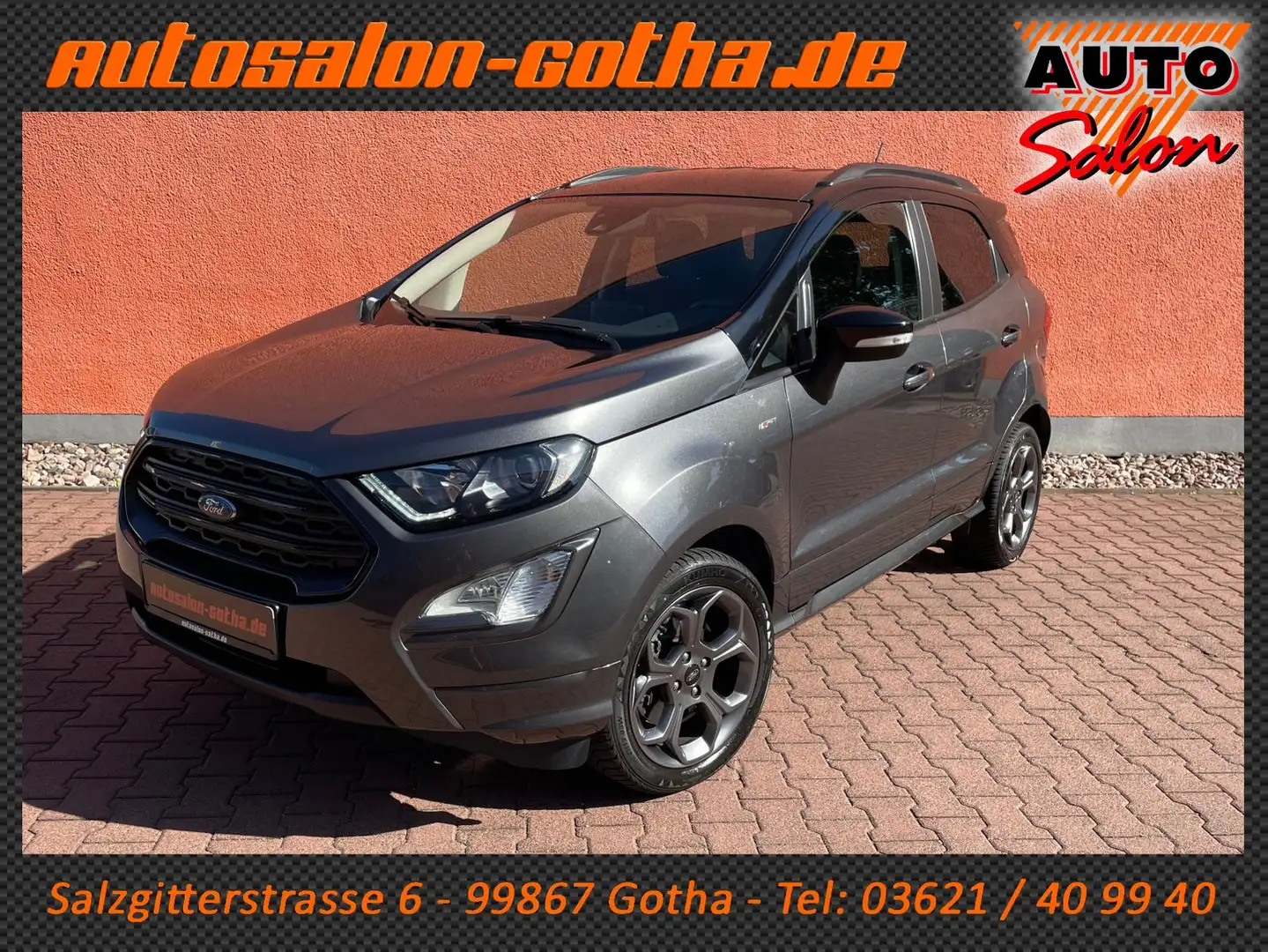 Ford EcoSport ST-Line LED+NAVI FsHZG SHZ PDC B&O Gris - 1