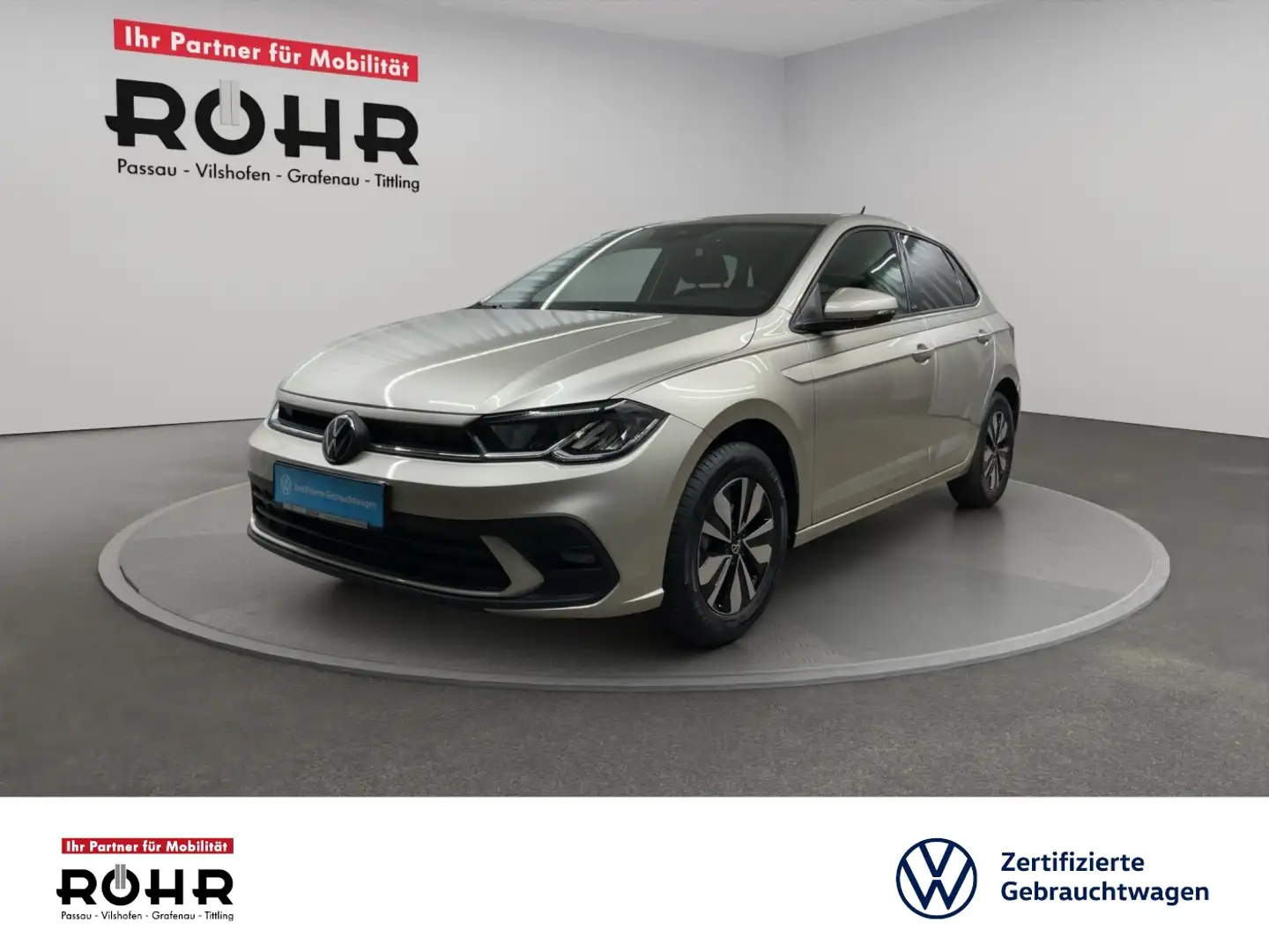 Volkswagen Polo Move (Regensensor.Sitzheizung.Navi) 1.0 TSI DSG Silber - 1