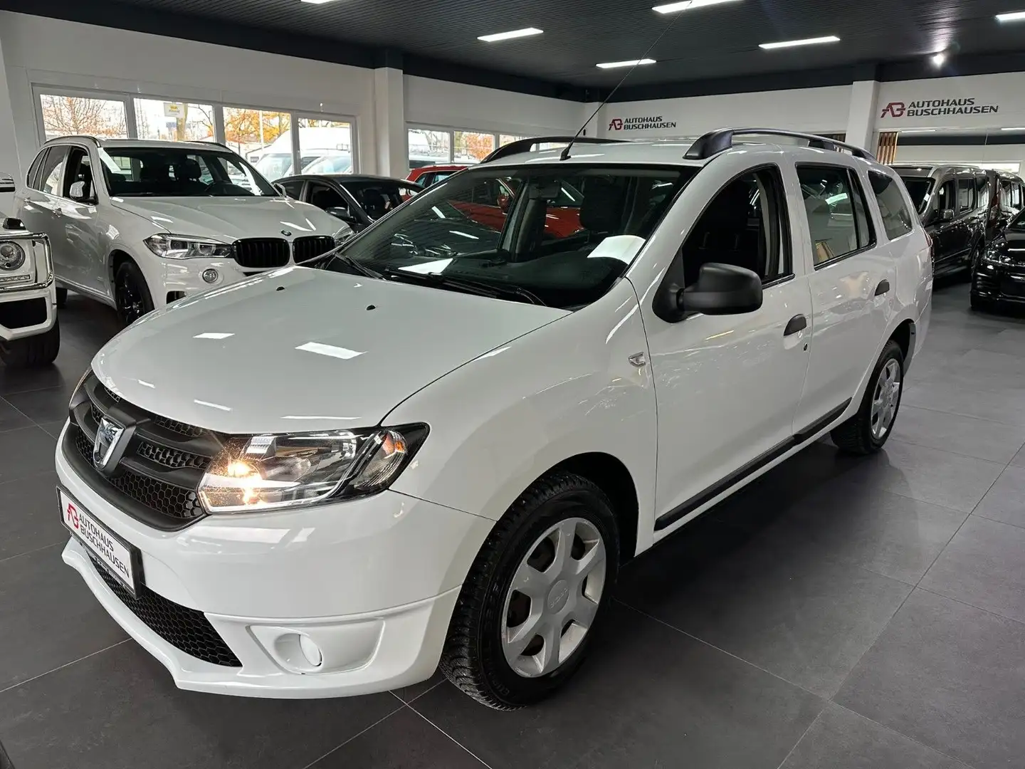 Dacia Logan 1.2 MCV II Kombi*LPG GAS*TÜV+InspNEU*Klima Blanc - 2