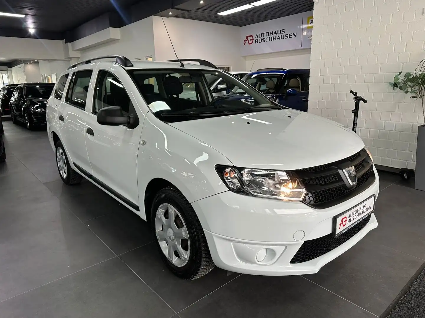 Dacia Logan 1.2 MCV II Kombi*LPG GAS*TÜV+InspNEU*Klima Blanc - 1