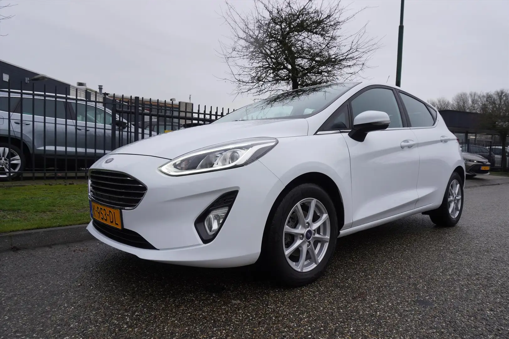 Ford Fiesta 1.0 EcoBoost 125pk AUTOMAAT 5dr Titanium 42.384 KM Weiß - 1