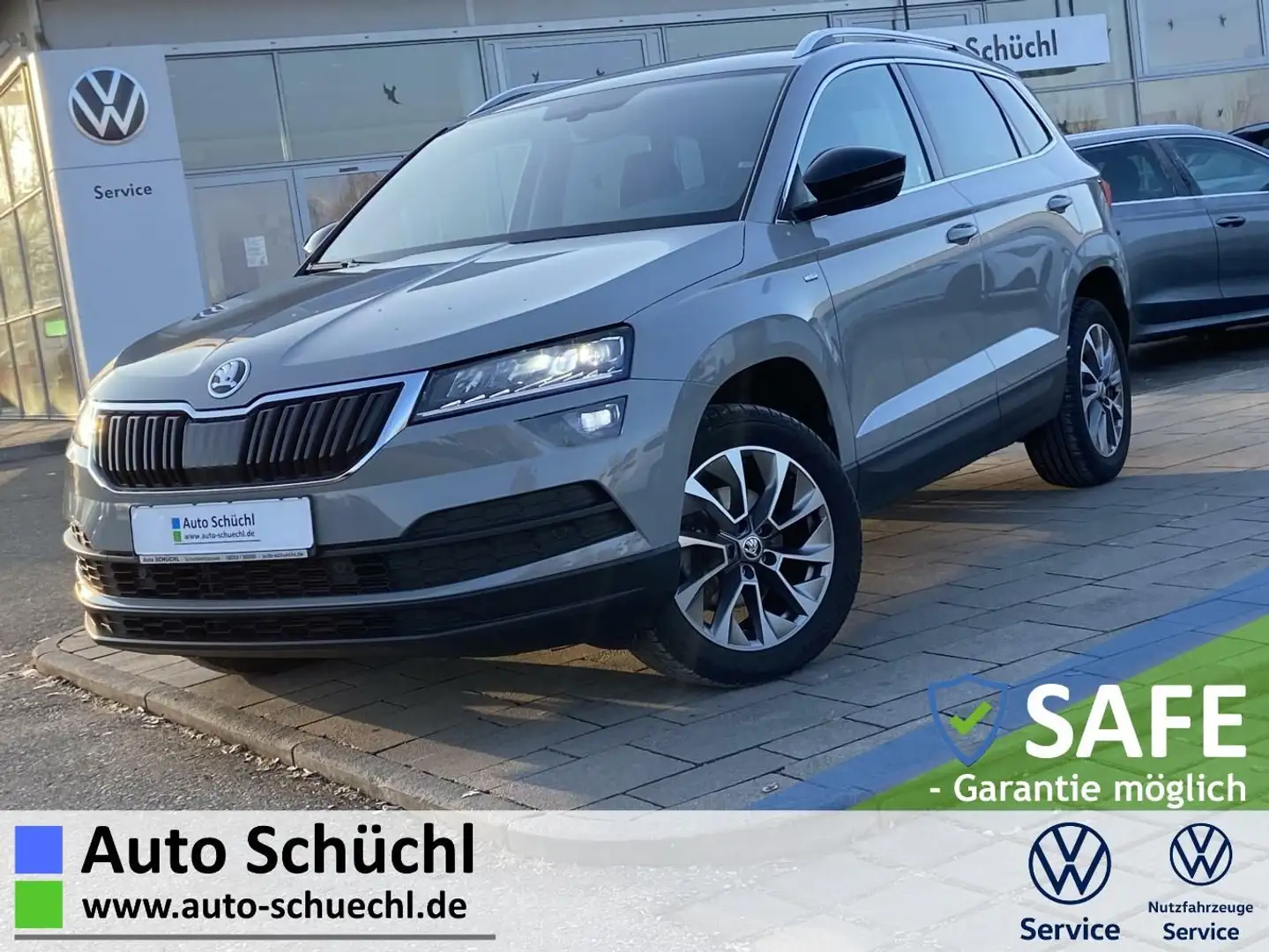 Skoda Karoq 1.5 TSI DSG Clever SMART-LINK+NAVI+KAMERA+ Grau - 1