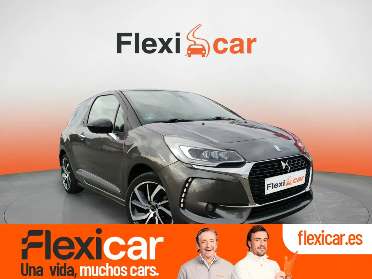 DS Automobiles DS 3 1.2 PureTech S&S Be Chic EAT6 110 Gris - 1