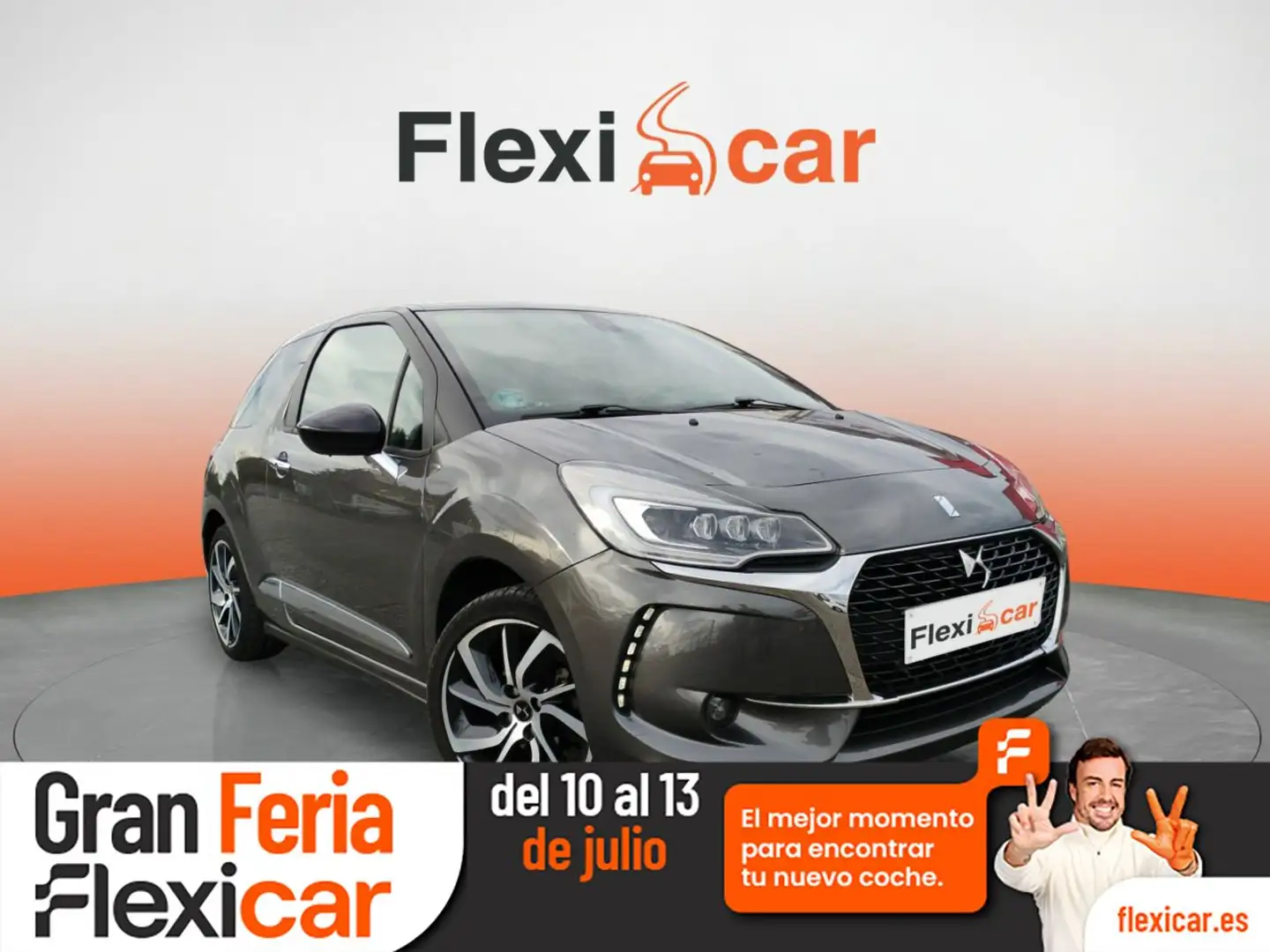 DS Automobiles DS 3 1.2 PureTech S&S Be Chic EAT6 110 Gris - 1