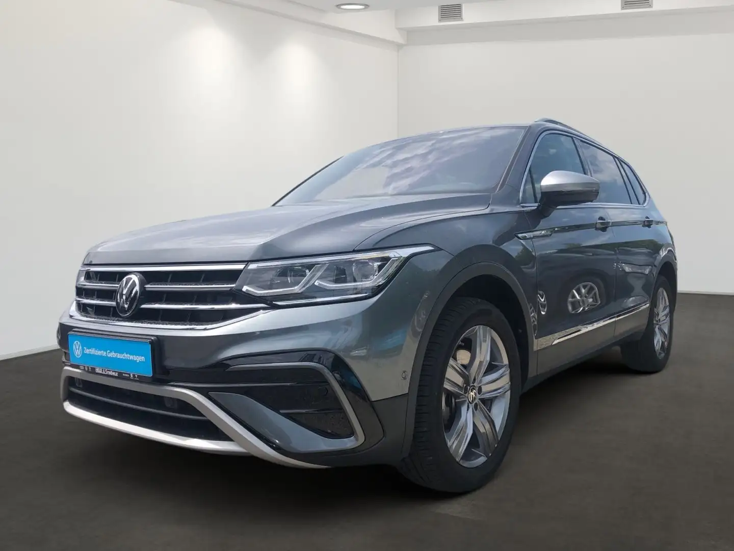 Volkswagen Tiguan Allspace Elegance 2.0TDI DSG 4M AHK IQ 5J Grau - 2