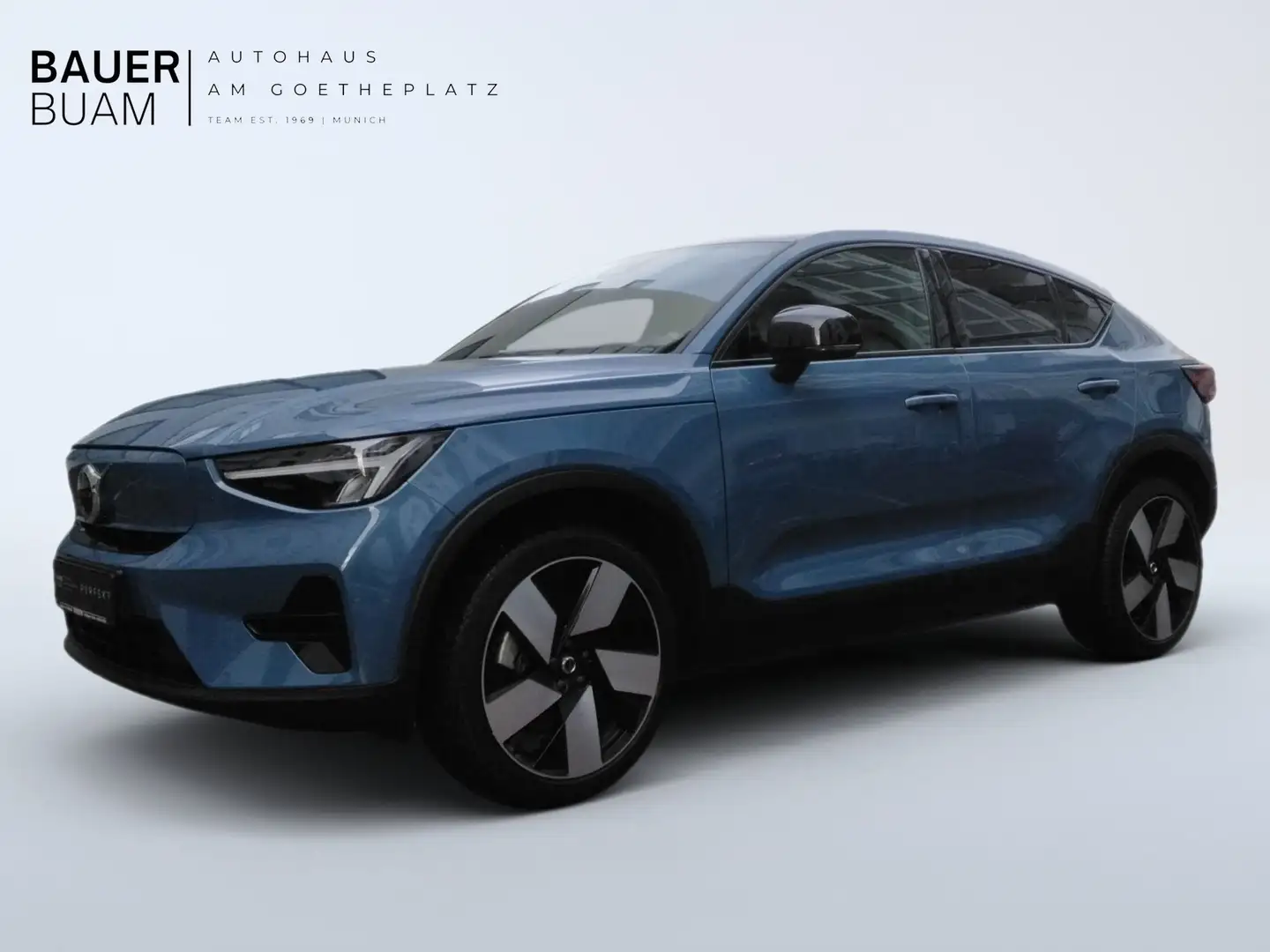 Volvo C40 Plus Recharge Pure Electric AWD Bleu - 1