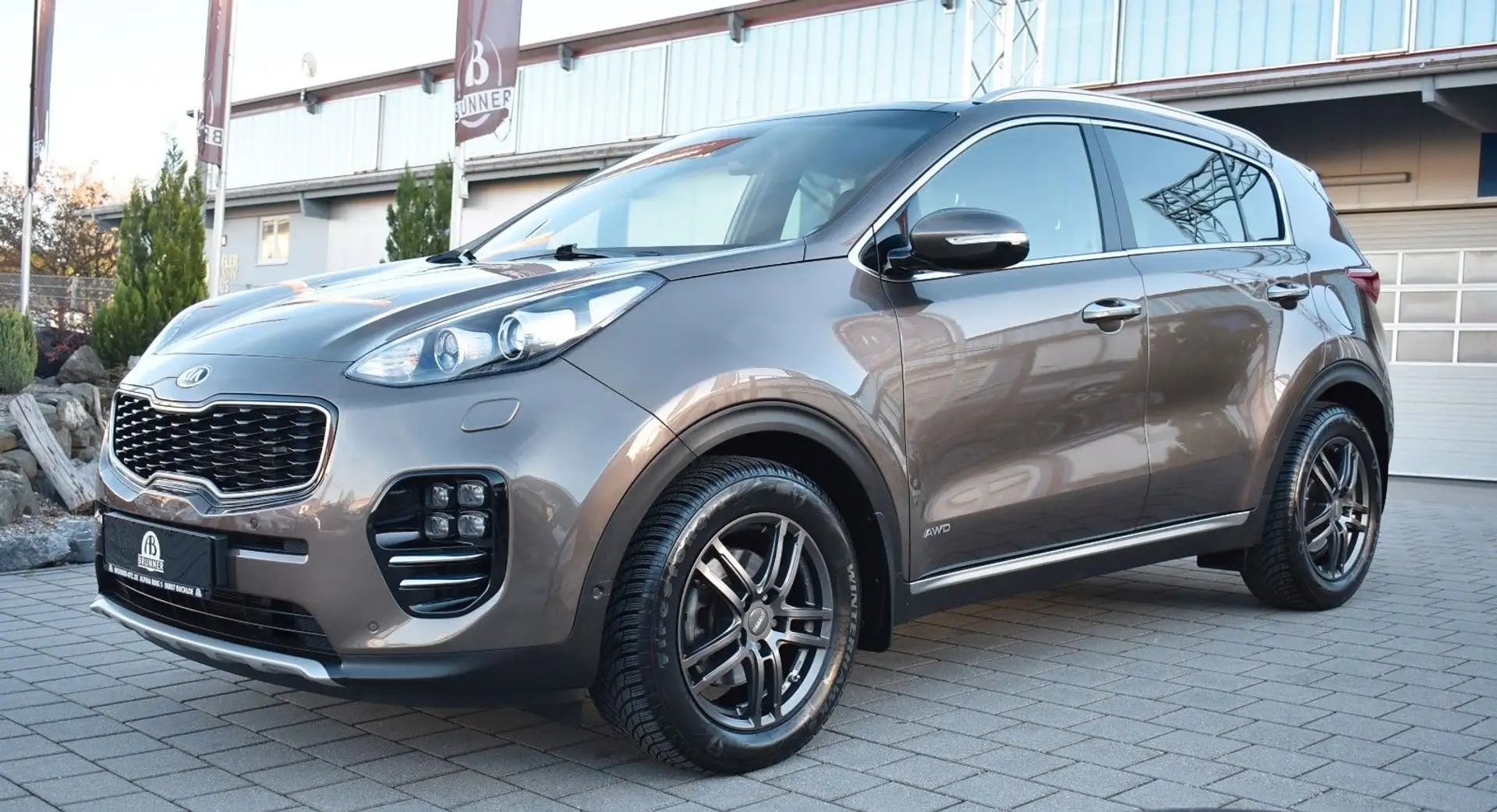Kia Sportage GT-Line 4WD Brun - 2