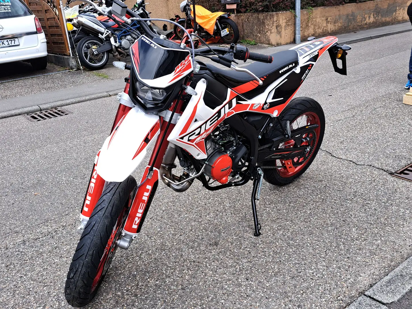 Rieju MRT 50 Pro Trophy Blanc - 2