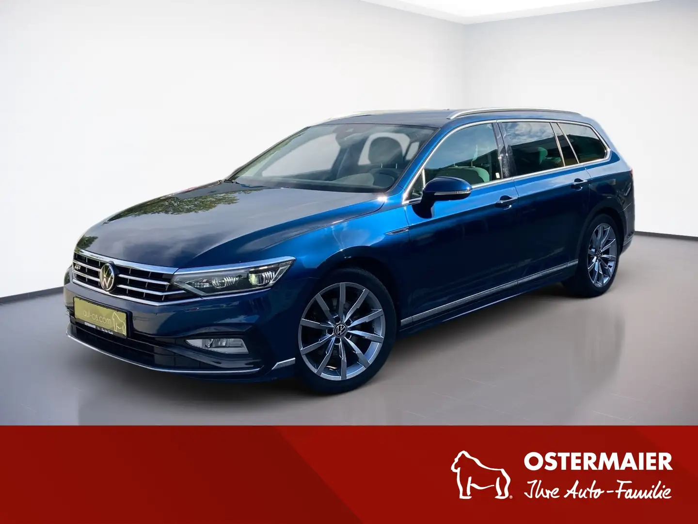 Volkswagen Passat Variant R-LINE 2.0TDI 200PS 4M DSG MATRIX.AHK.LEDER.KAMERA Blau - 1