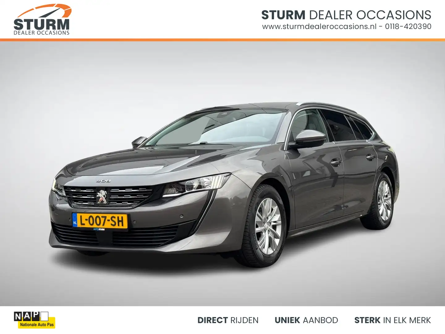 Peugeot 508 SW 1.2 PureTech Blue Lease Active Automaat, NL-Aut Gris - 1