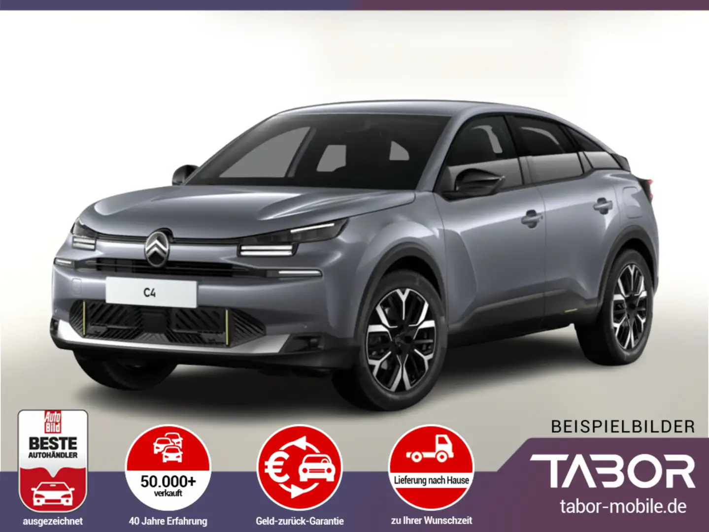 Citroen C4 MHEV 145 eDSC6 MAX FACELIFT Nav Kam ACC Keyl Grau - 2