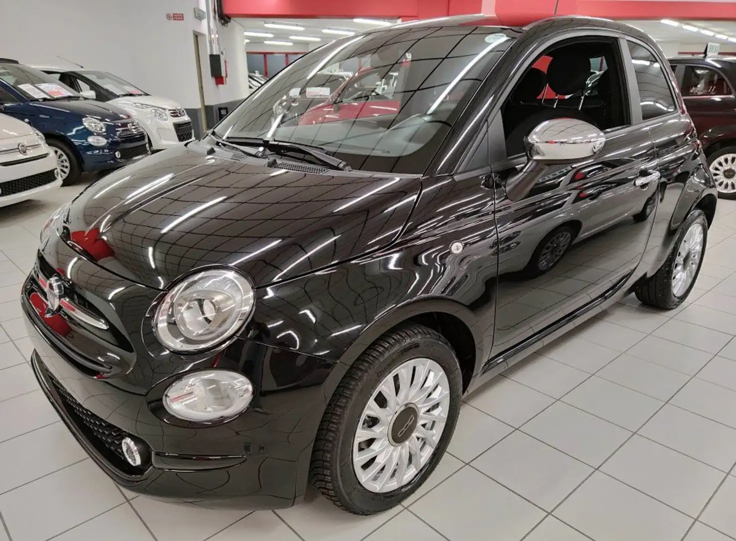 Fiat 500 1.0 70cv Hybrid + Car Play "SUPER PROMO" Nero - 1