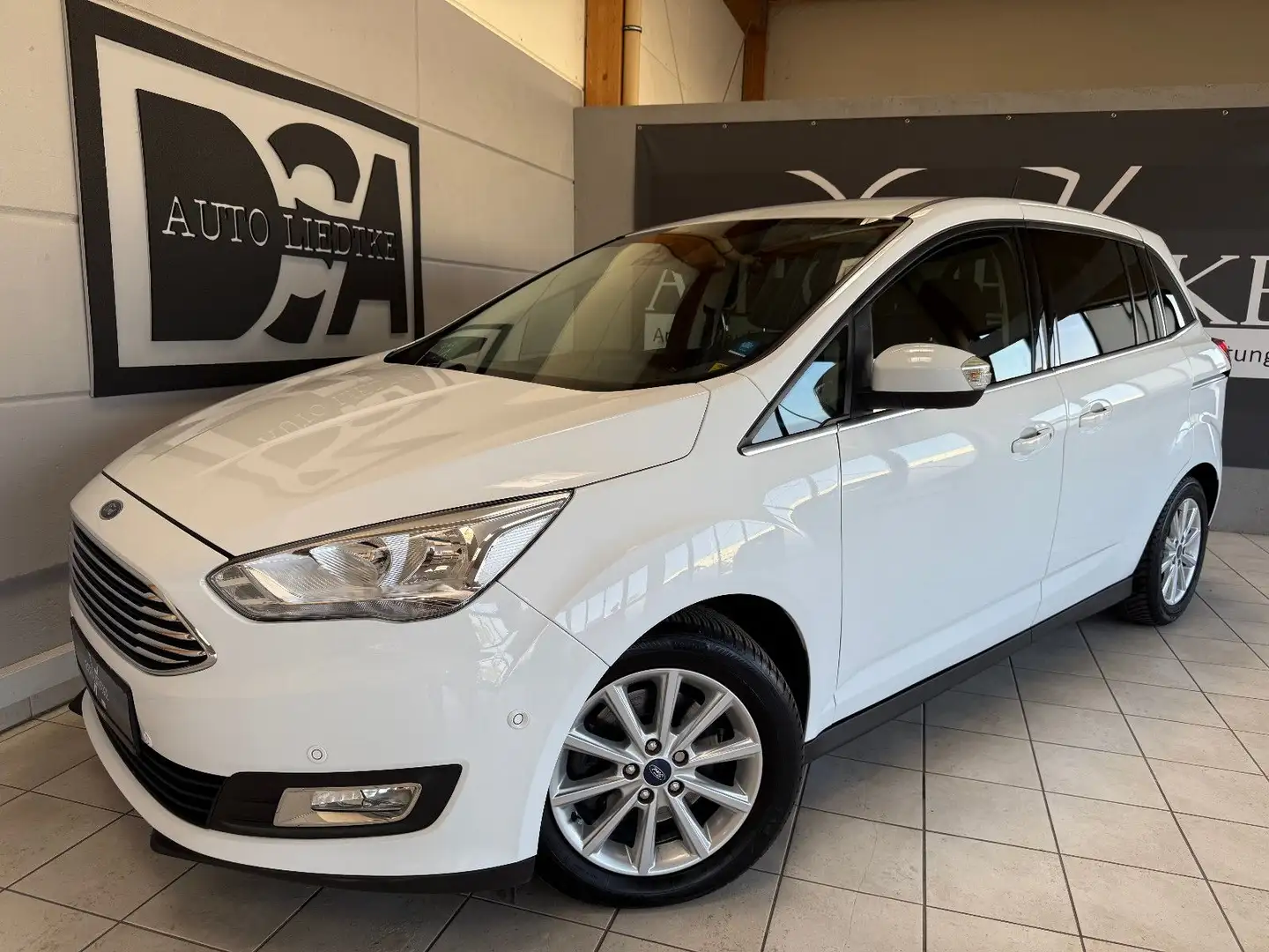 Ford Grand C-Max 2.0 Titanium/Navi/Sitzh./Kamera Blanc - 1