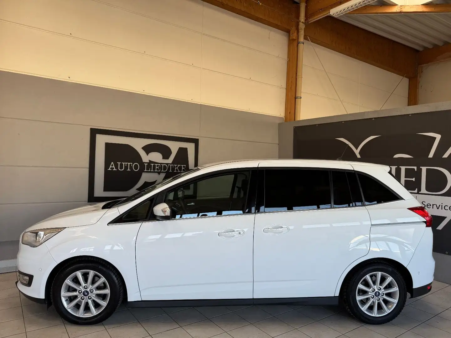 Ford Grand C-Max 2.0 Titanium/Navi/Sitzh./Kamera Blanc - 2