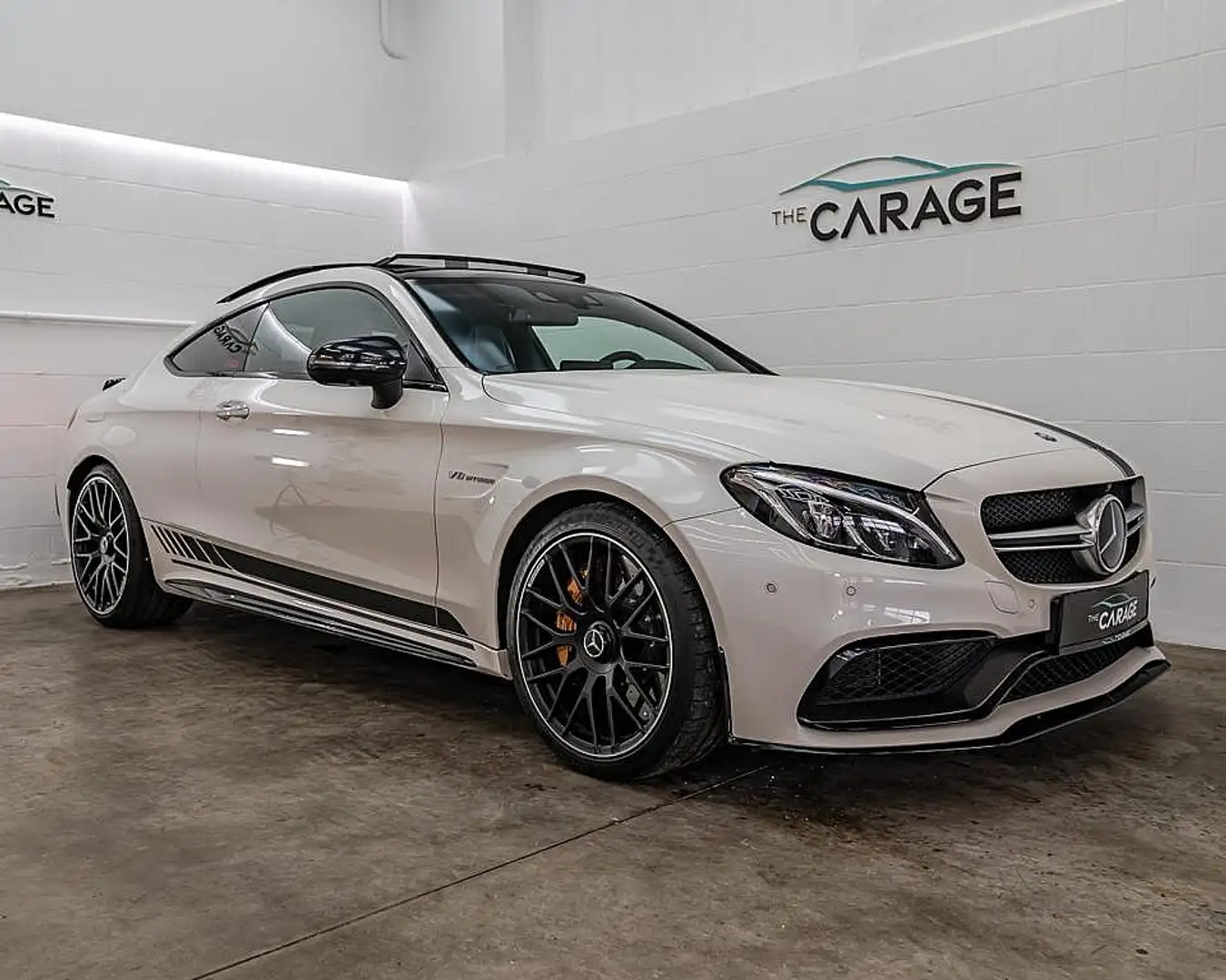Mercedes-Benz C 63 AMG S Coupe Aut. *EDITION 1*VOLL* Bianco - 2