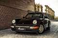 Porsche 964 CARRERA 4 CABRIOLET *** RADIO / HEATED SEATS *** Zwart - thumbnail 8