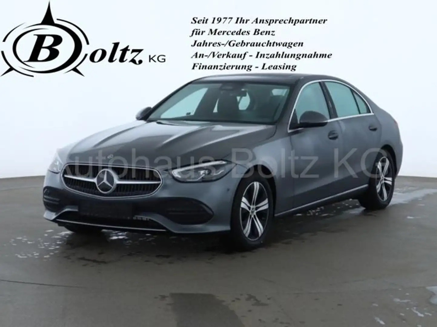 Mercedes-Benz C 220 d Avantgarde SHD AHK Spur Totw. Kamera Gris - 1
