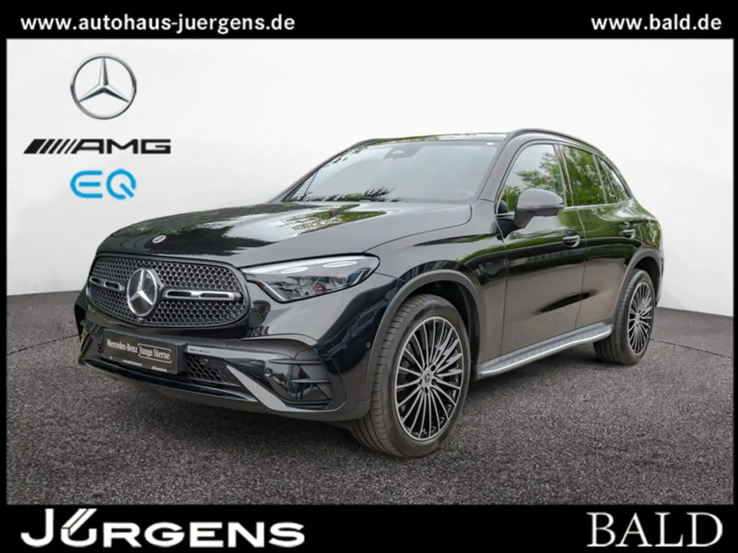 Mercedes-Benz GLC 300 d 4M AMG-Sport/Pano/Burm/AHK/Distr/Night Schwarz - 1