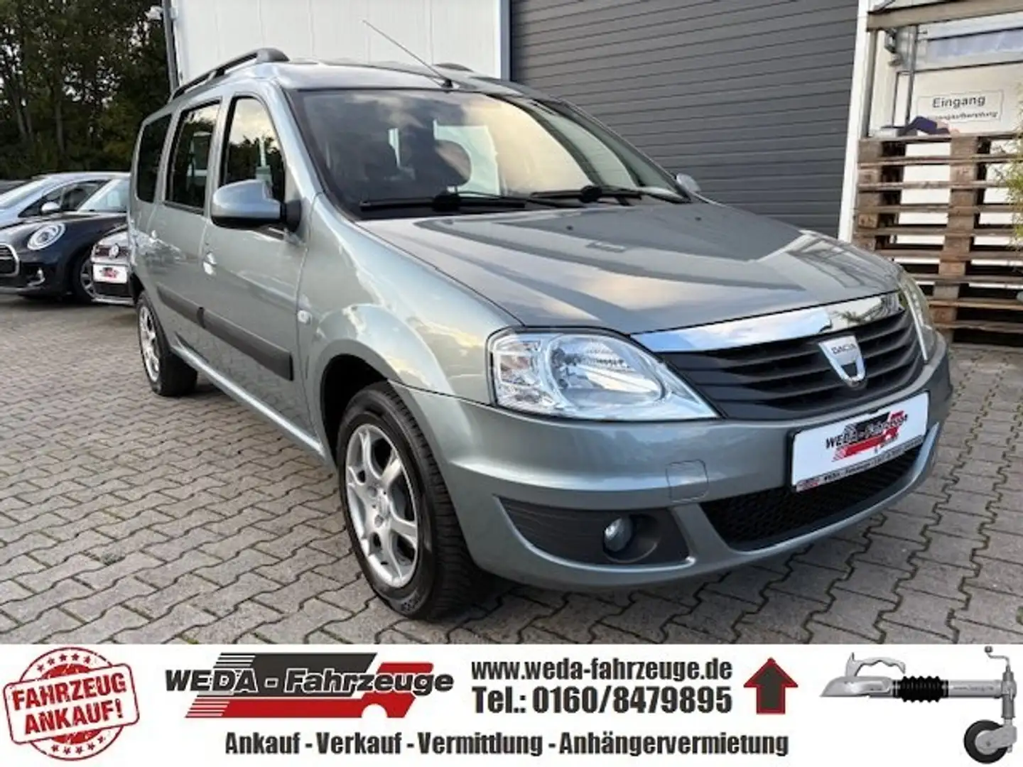 Dacia Logan Laureate, 1. Hand - TÜV/AU/Zahnriemen NEU Grau - 1