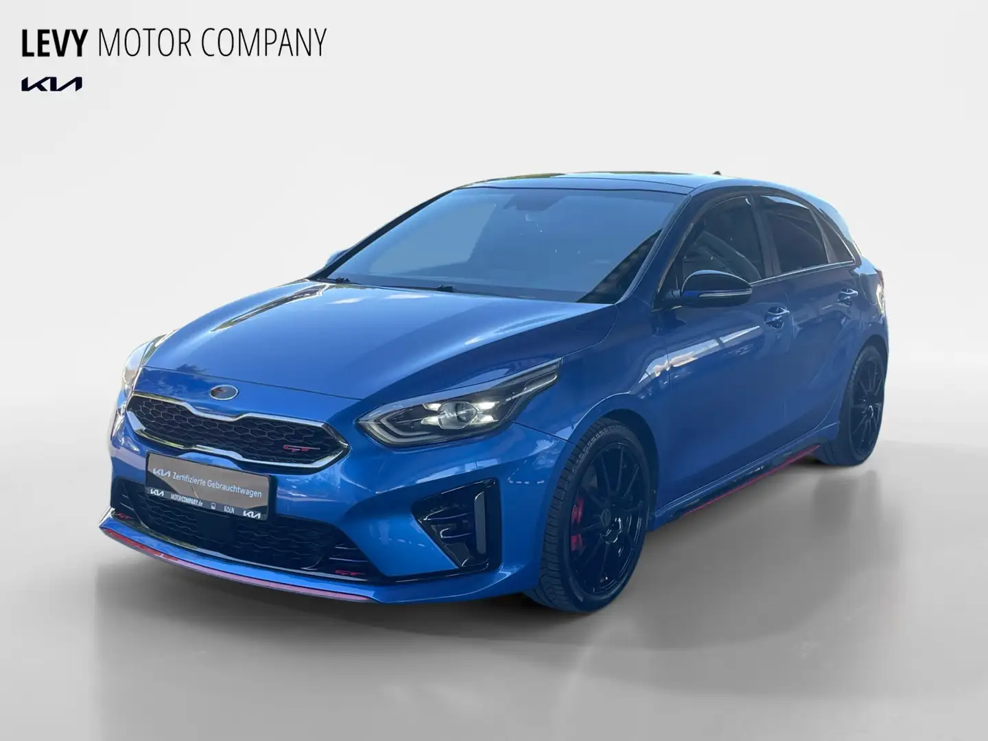 Kia Ceed / cee'd Ceed 1.6T-GDI GT +Pano+Automatik+ACC+Navi+R.Kam++ Albastru - 2