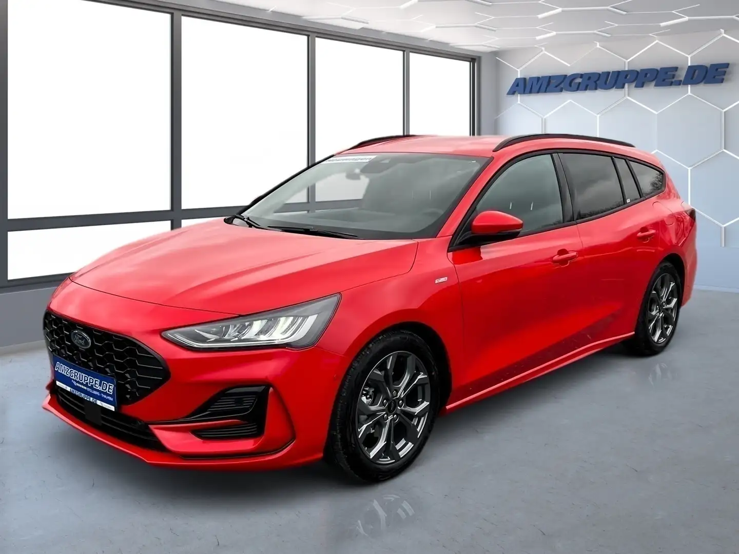 Ford Focus Turnier ST-Line X mHEV AT 4J.*Gar.+ParkAssist Piros - 2