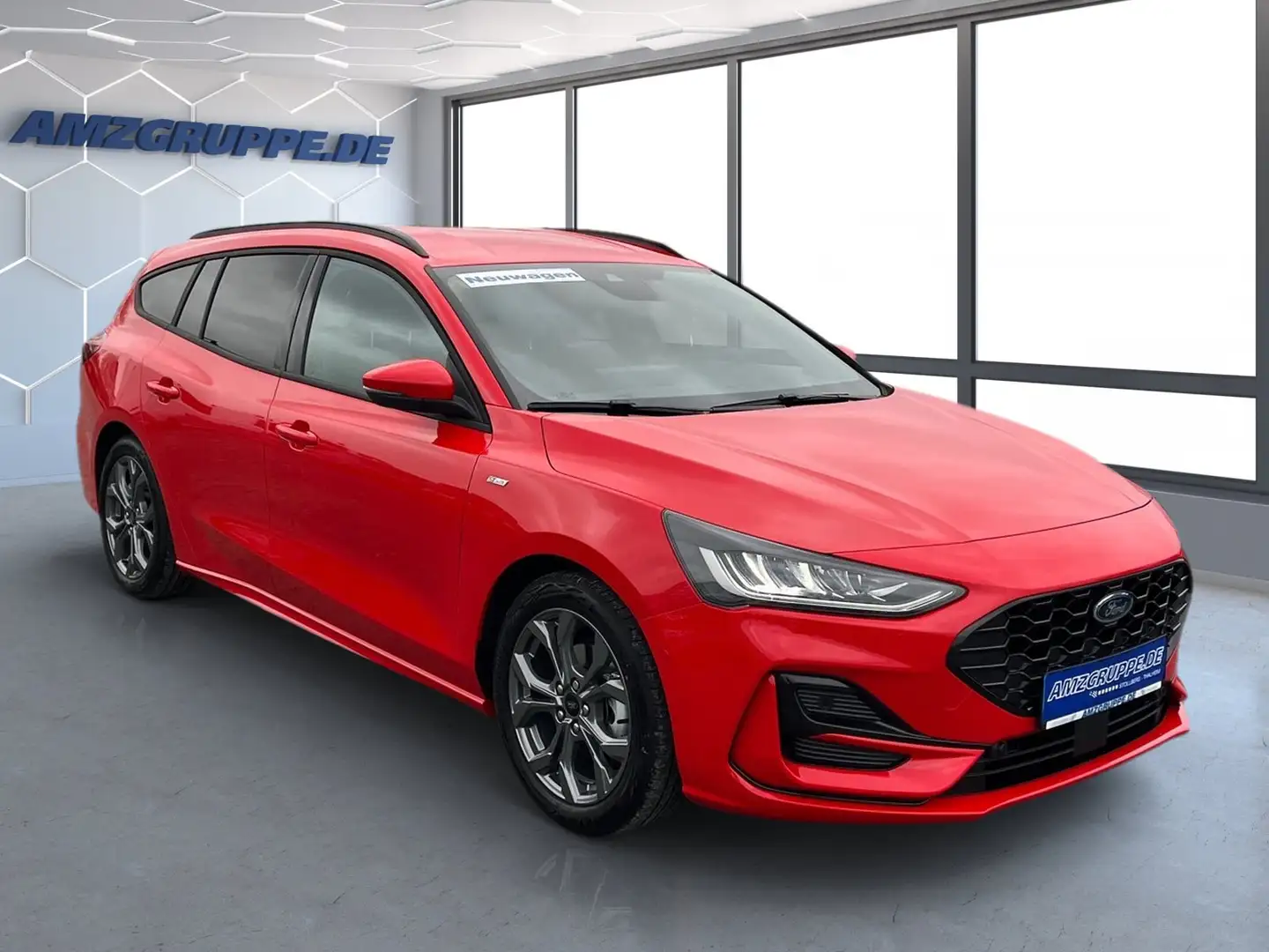Ford Focus Turnier ST-Line X mHEV AT 4J.*Gar.+ParkAssist Rouge - 2