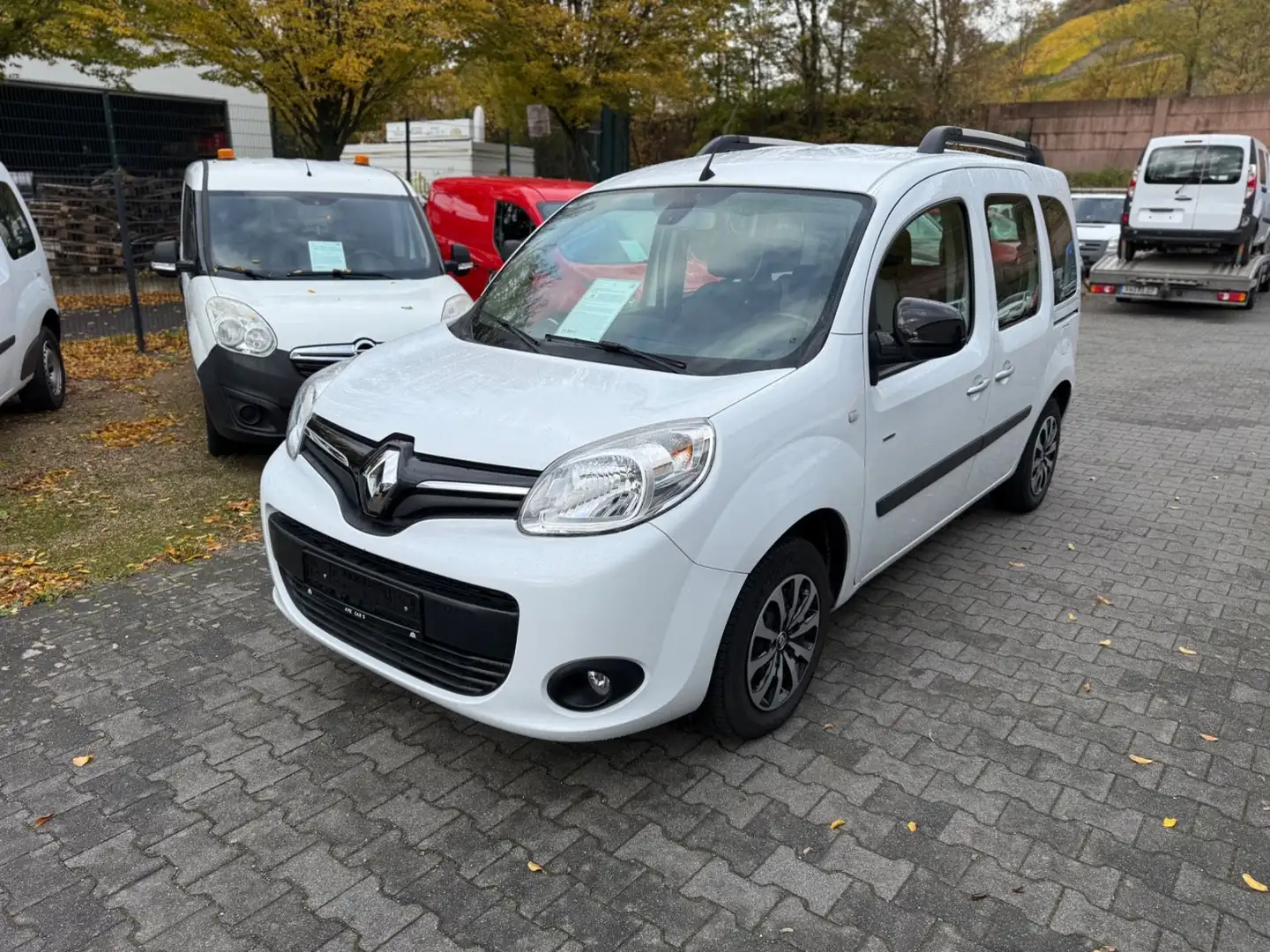 Renault Kangoo 1,5 DCI Limited 1.Hd/Hu/Insp Neu Weiß - 1