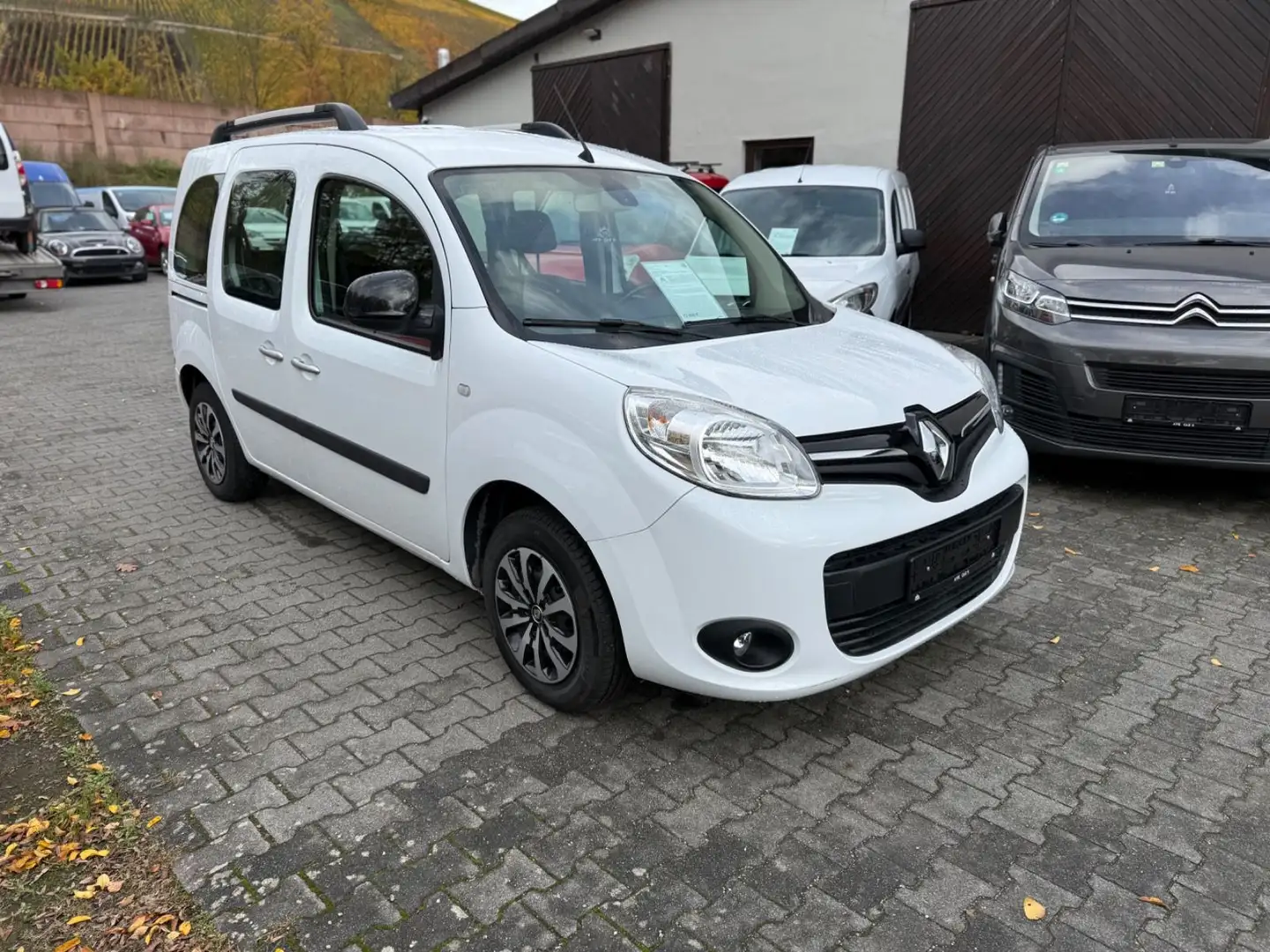 Renault Kangoo 1,5 DCI Limited 1.Hd/Hu/Insp Neu Weiß - 2