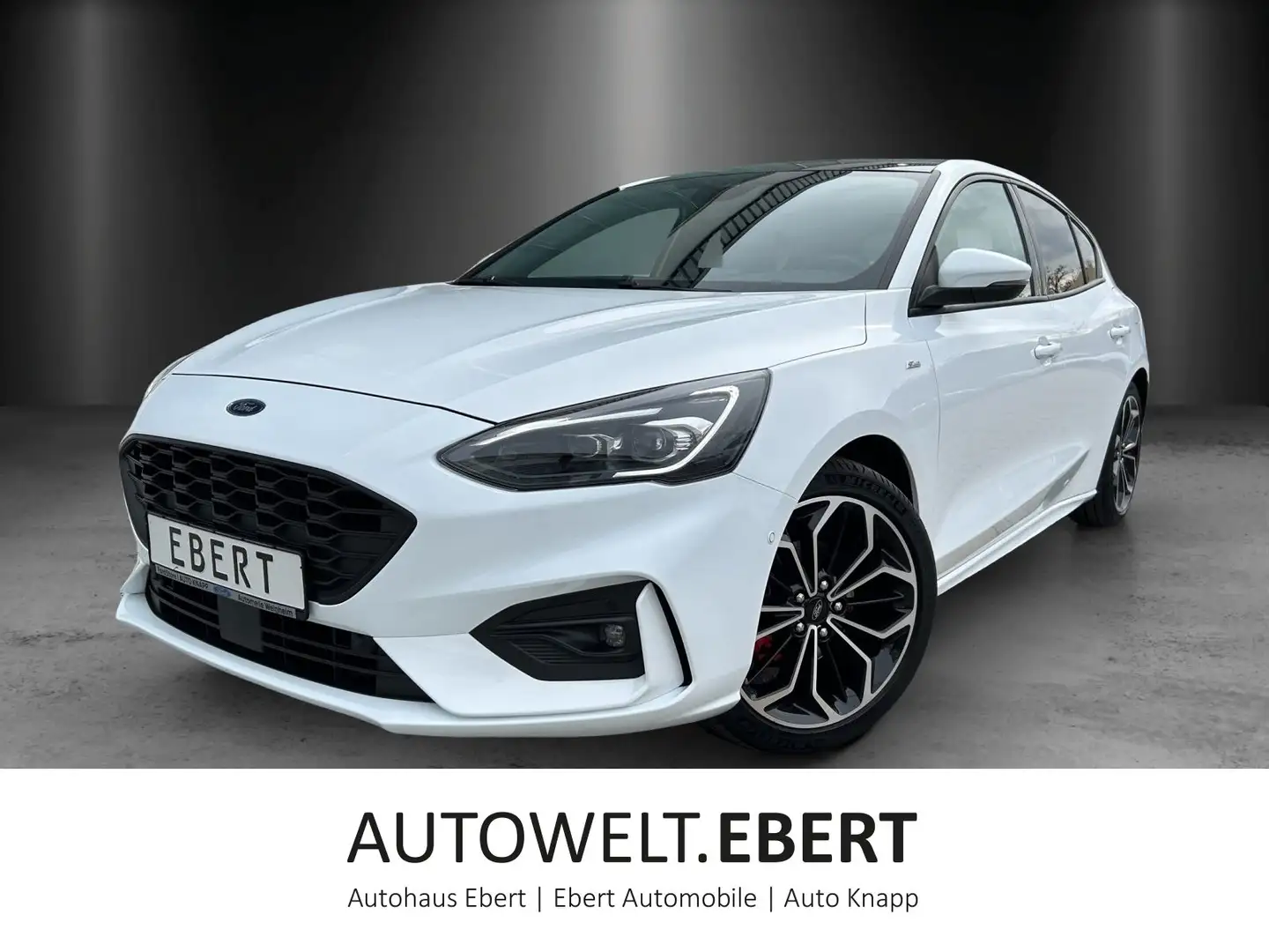 Ford Focus 1.0 EcoBoost ST-Line/PANO-DACH/KAMERA/B&O/ Blanco - 1